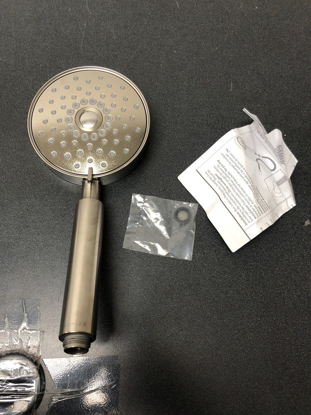 Kohler K-22166-BN Purist 2.5 GPM Multi Function Hand Shower with MasterClean and Katalyst - Vibrant Brushed Nickel