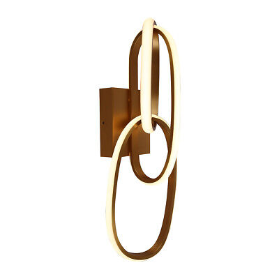Avenue Lighting HF5022-GL Circa LED 6 inch Gold Wall Sconce Wall Light