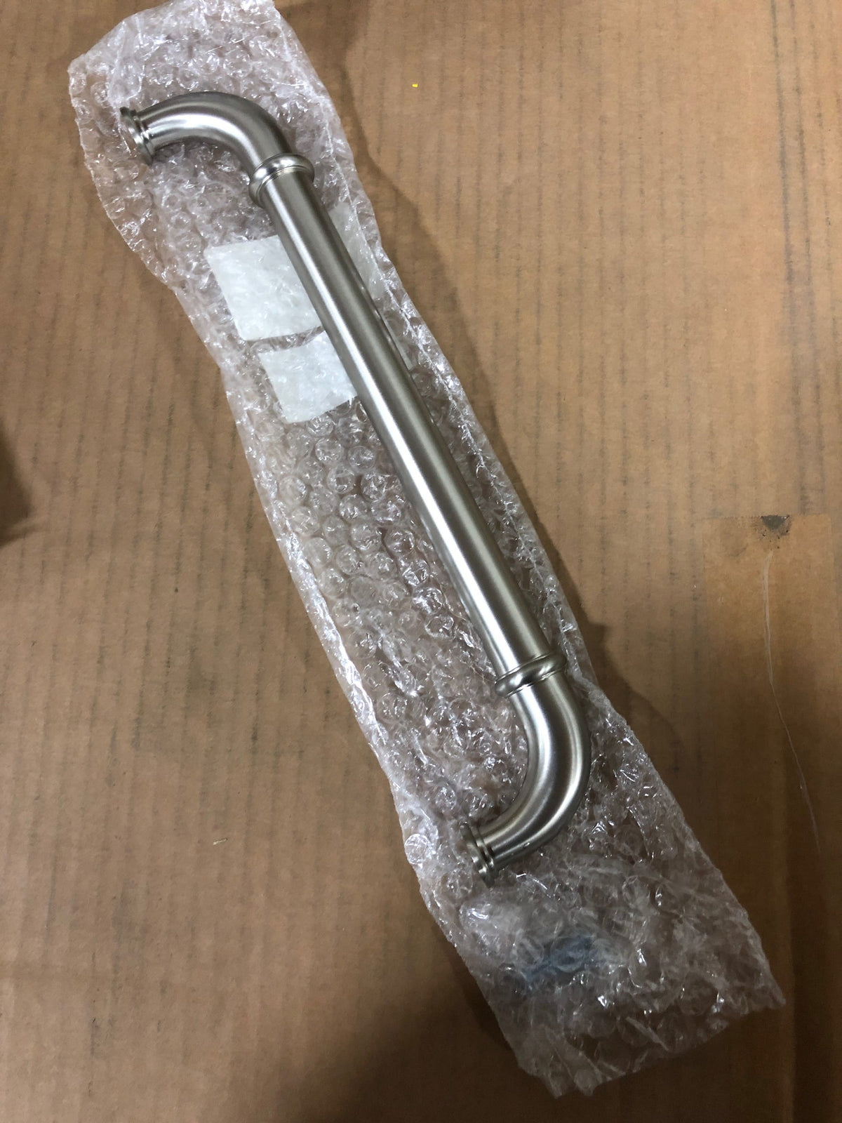Hickory Hardware K61-SS Cottage 12" Center to Center Vintage Farmhouse Country Appliance Handle / Appliance Pull - Stainless Steel