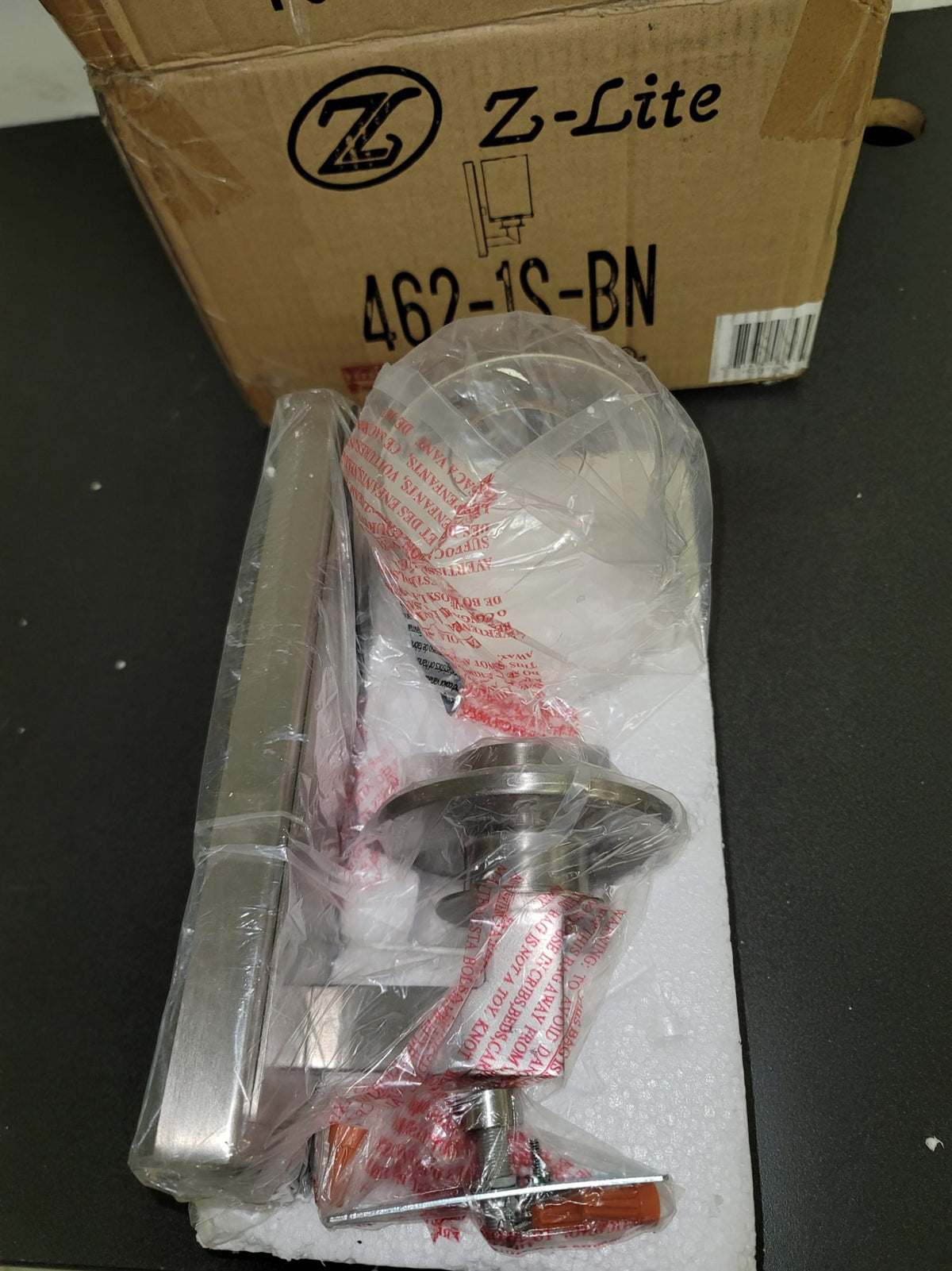 Z-Lite Savannah Single Light 10" Tall Bathroom Sconce with a Clear Glass Shade