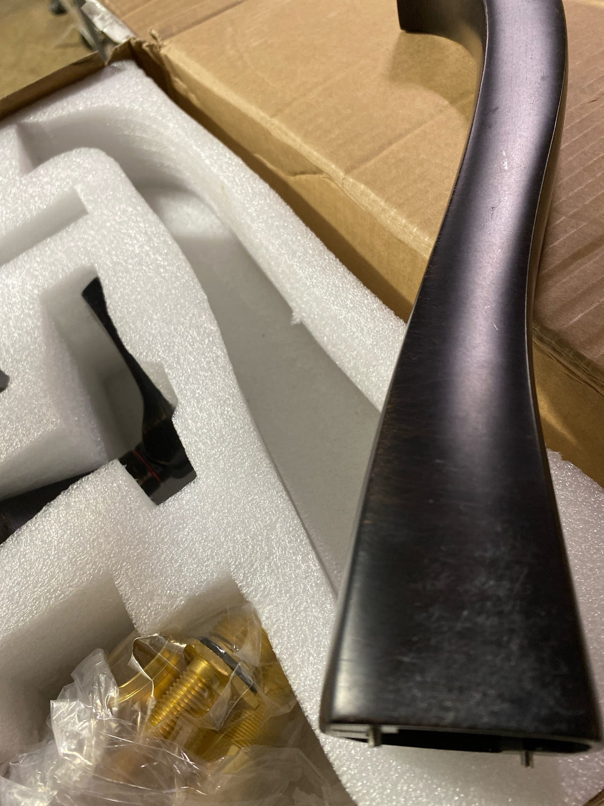 Delta T5776-RBWL Stryke Double Handle Wall Mounted Tub Filler Trim with Lever Handles - Less Rough In - Venetian Bronze