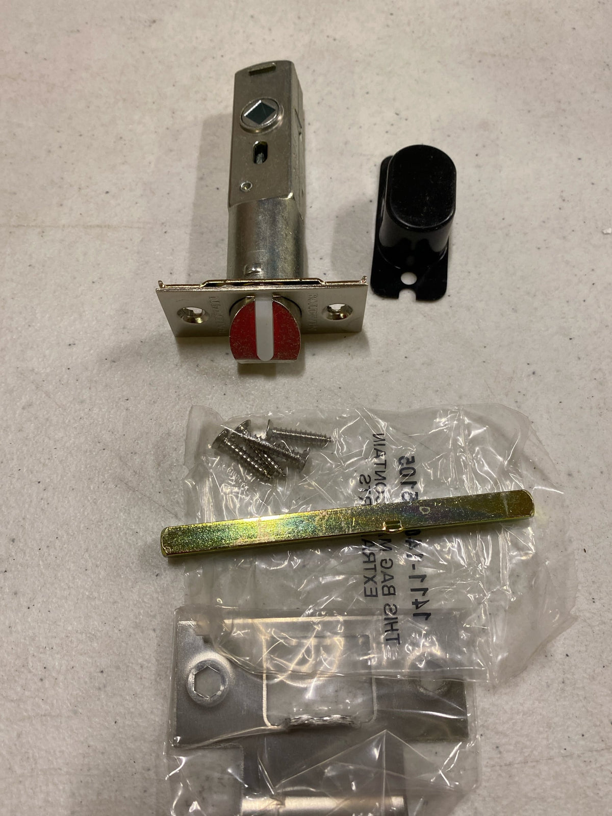 Baldwin 5520 Passage Door Knob Latch for 2-3/4" Backset, Satin Nickel