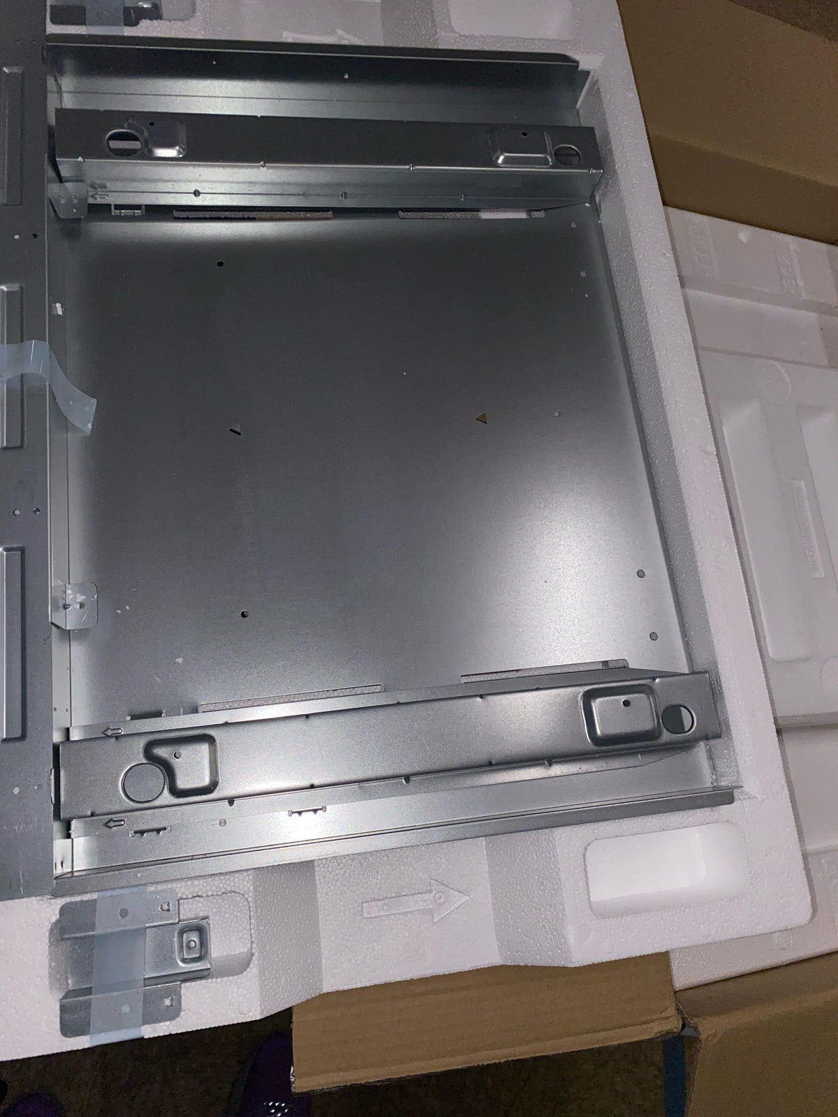 GE JX7230SLSS 30 Inch Wide Trim Kit for Built-In Microwaves - Stainless Steel