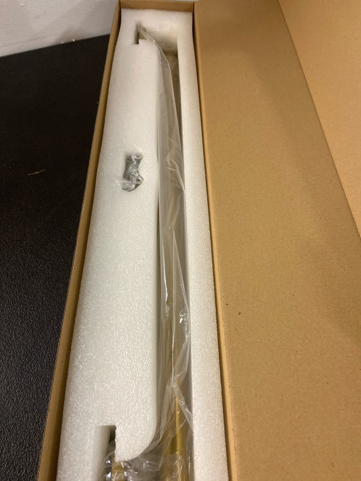 ICO Bath V94458 Lava 24" Grab Bar - PVD Brushed Gold