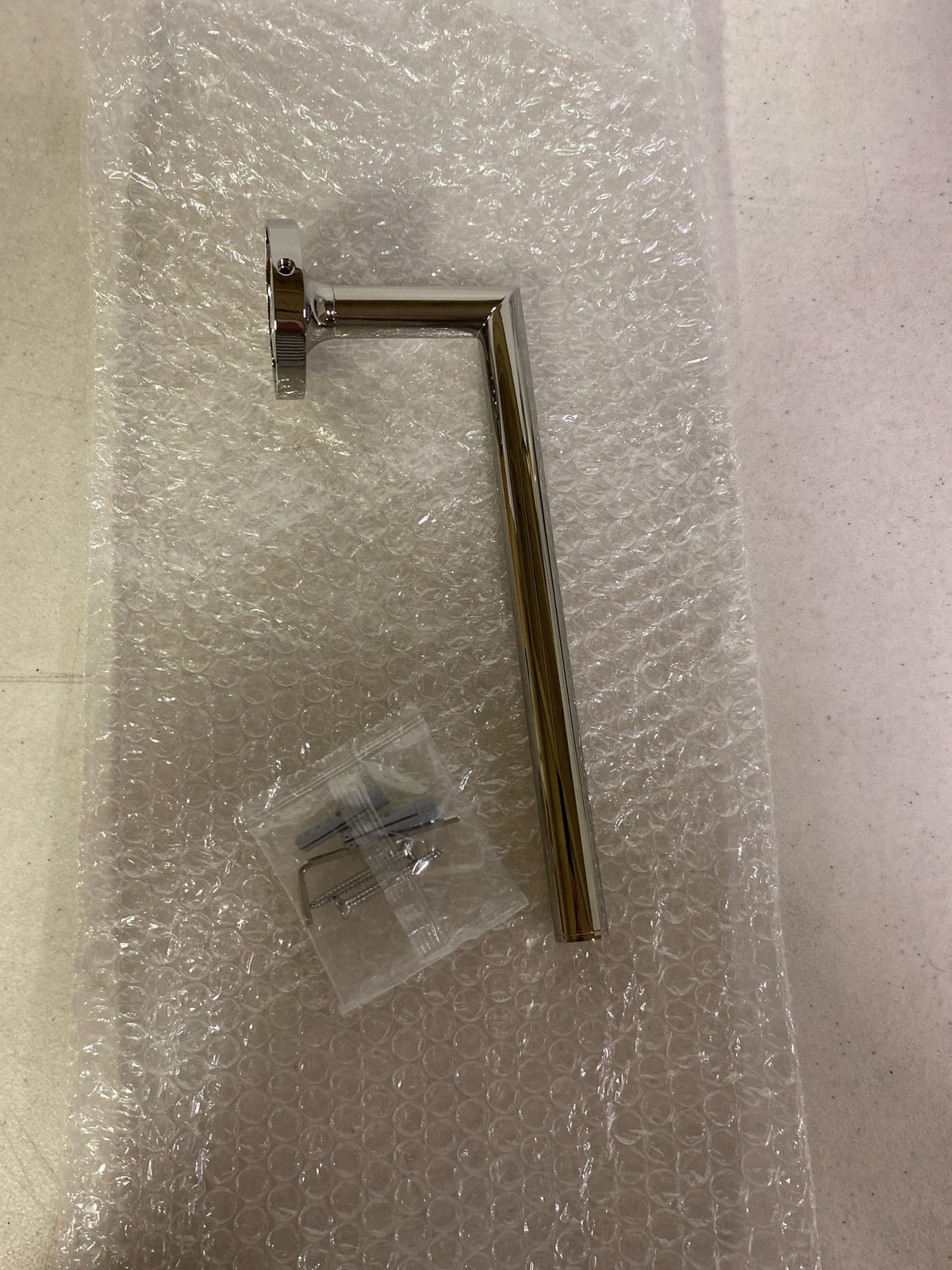 ICO Bath V70326 Glow 8-11/16" Towel Bar - Polished Nickel