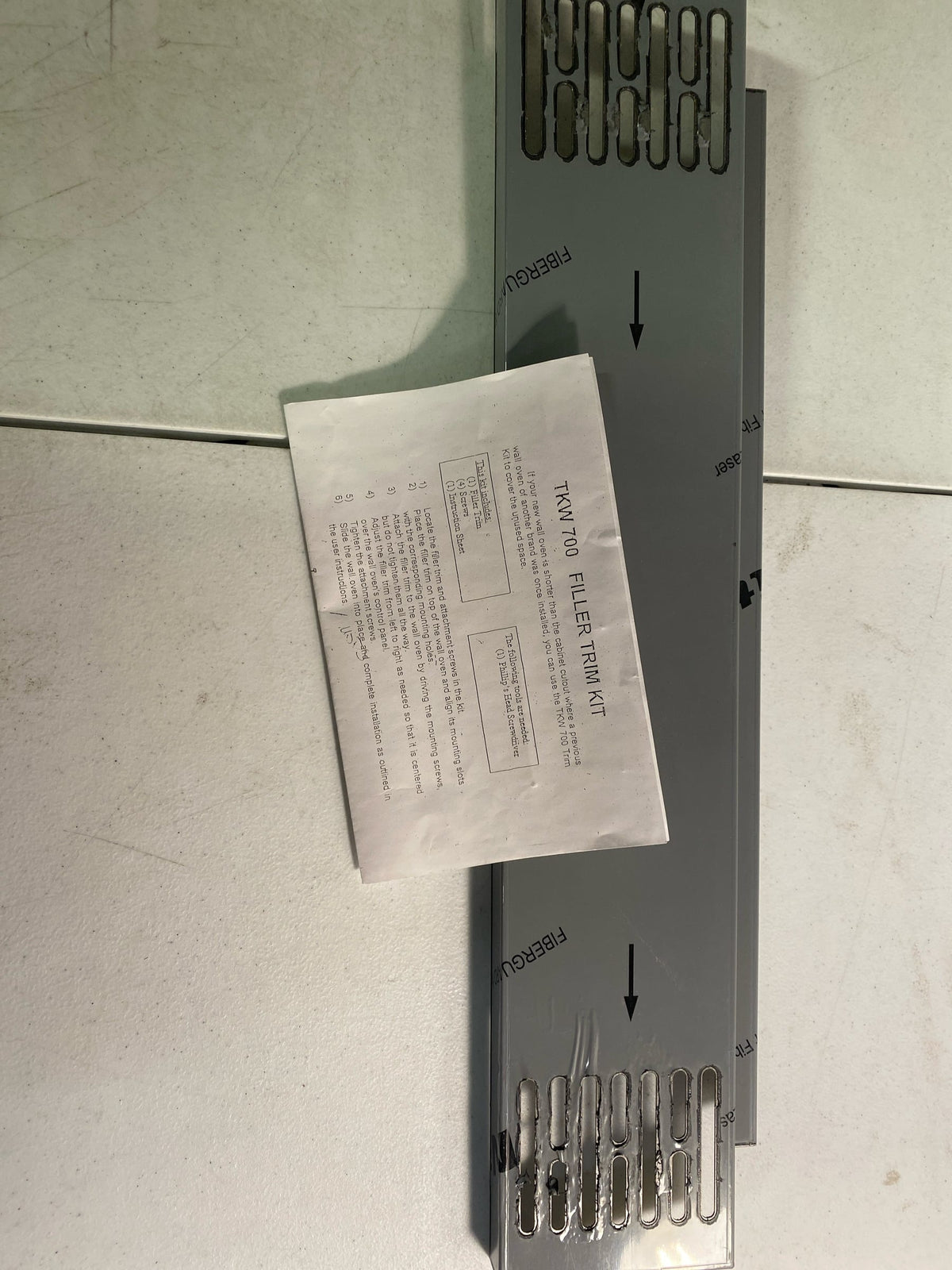 Summit Appliance TKW700SS Wall Oven Trim Kit - Stainless Steel; Used to Extend Overall Height to 39 Inch; Easy Installation