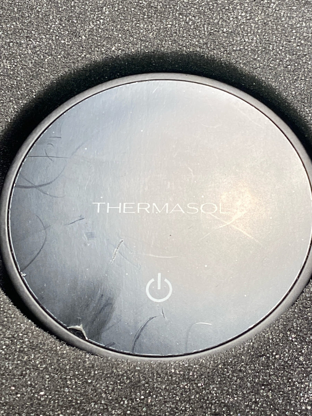 ThermaSol MTC-MB MicroTouch Round Steam Shower Controller - Matte Black