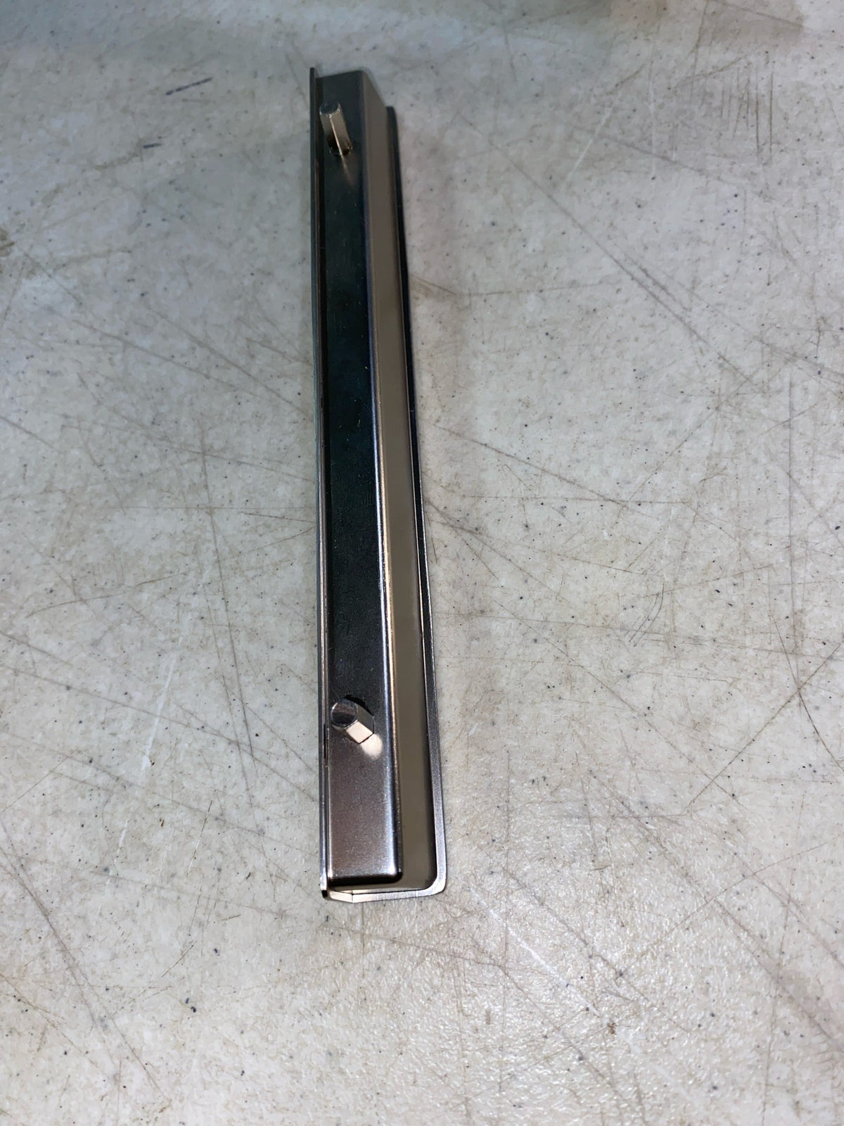 R. Christensen Recess 7-1/16 Inch Length Satin Nickel Recess Pull 9796-1015-B