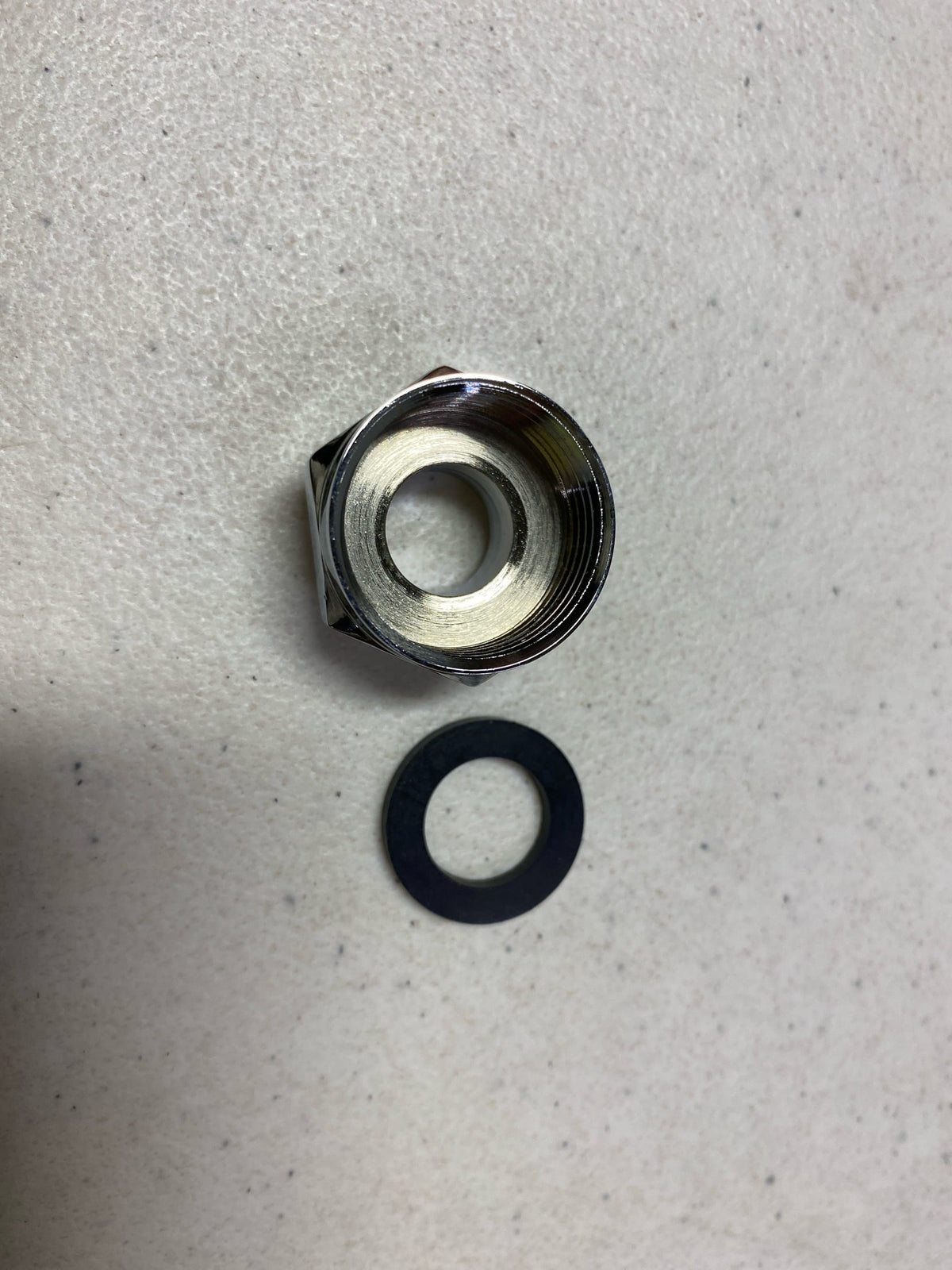 Signature Hardware 108773 Adapter Nut - 3/4" F x 1/2" M - Chrome
