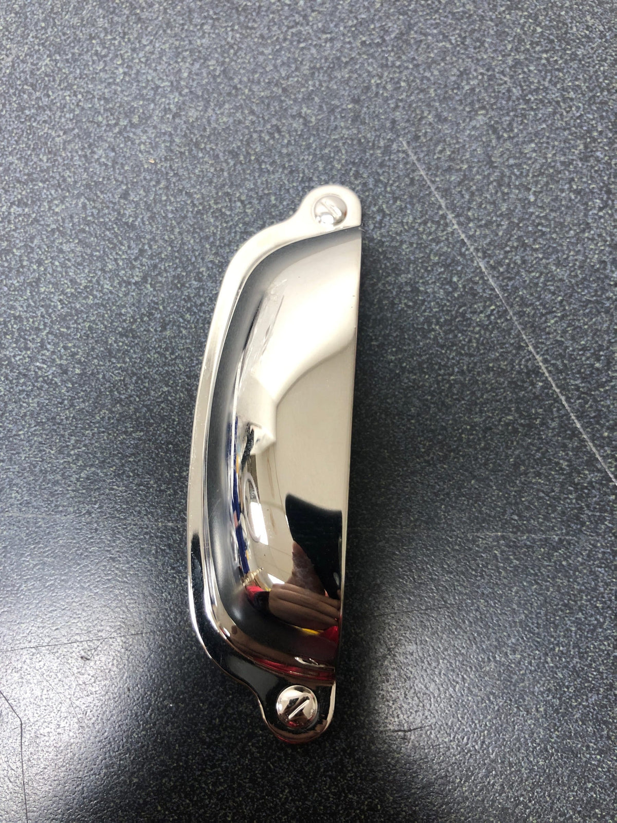 Top Knobs m1301 Cup 2-9/16 Inch Center to Center Cup Cabinet Pull from the Asbury Collection - Polished Nickel