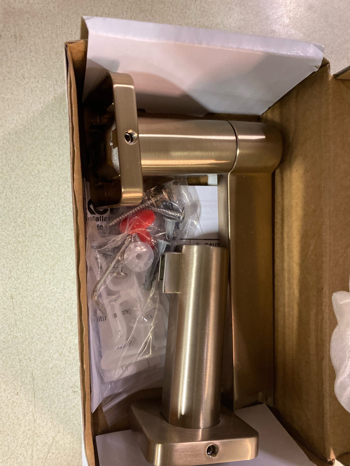 Kohler K-23528-BV Parallel Wall Mounted Pivoting Toilet Paper Holder - Vibrant Brushed Bronze