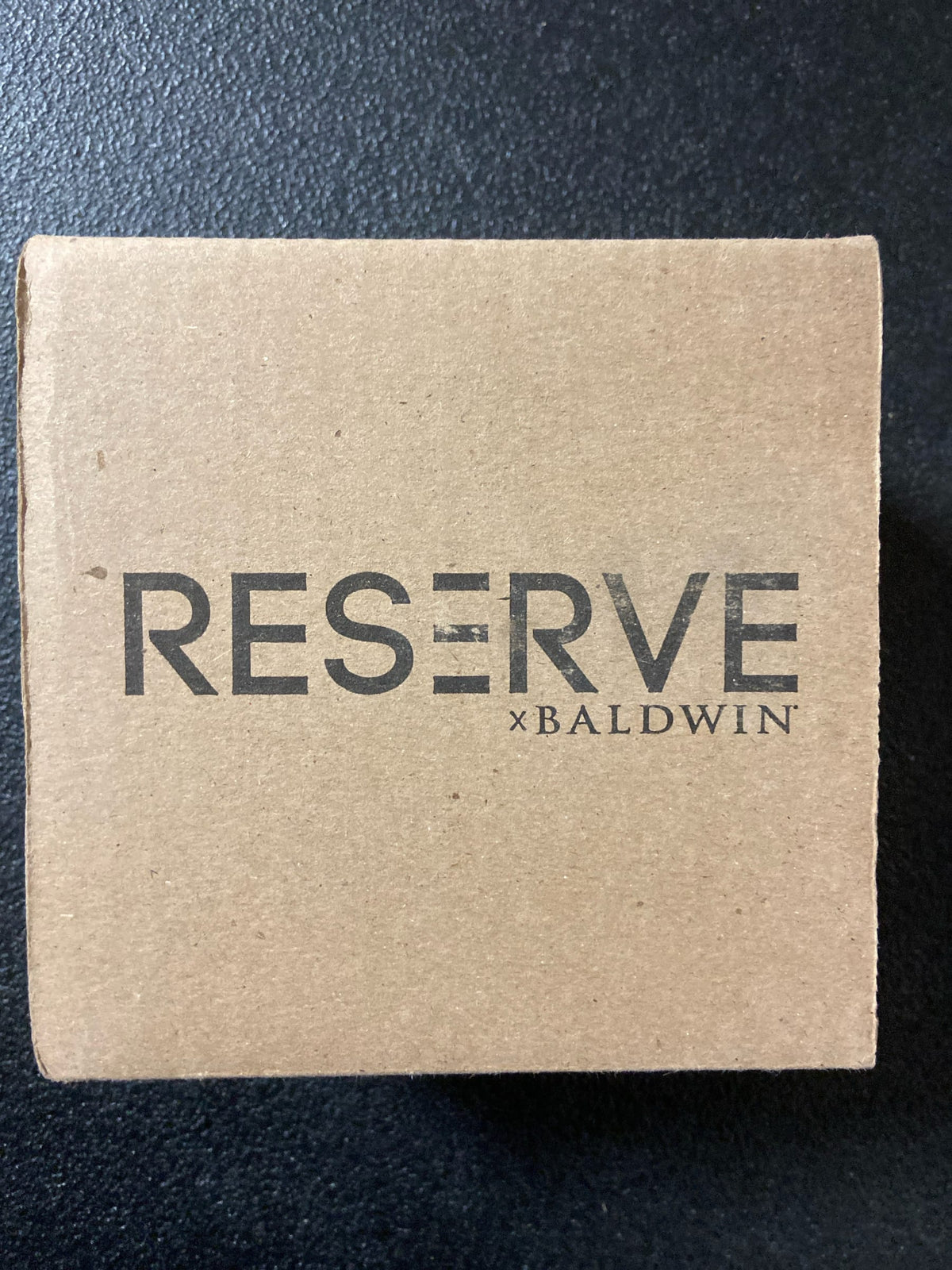 Baldwin Half Dummy Federal Lever and Traditional Square Rose Satin Brass Finish