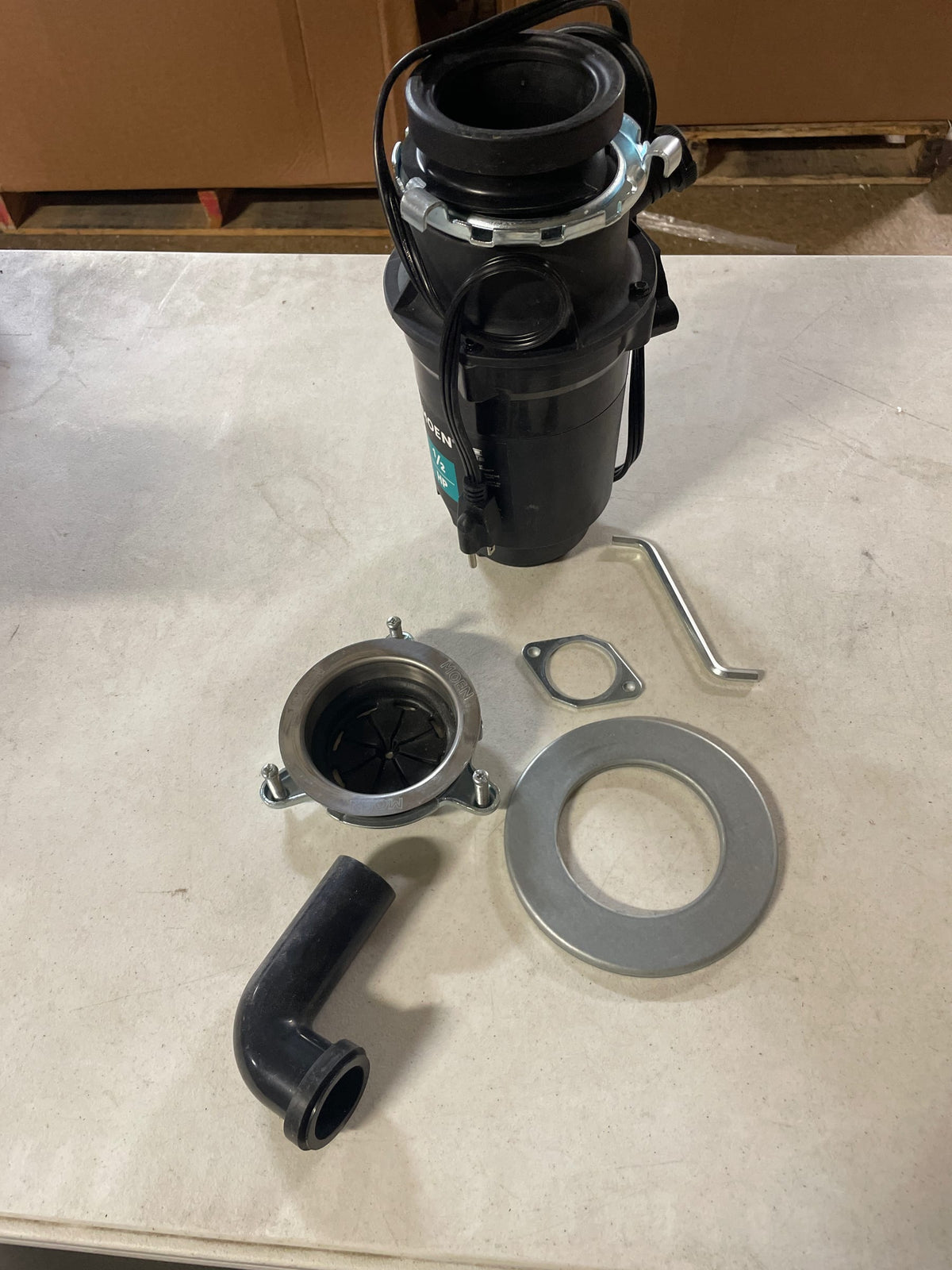 Moen GT50C GT Series 1/2 HP Continuous Garbage Disposal - Black