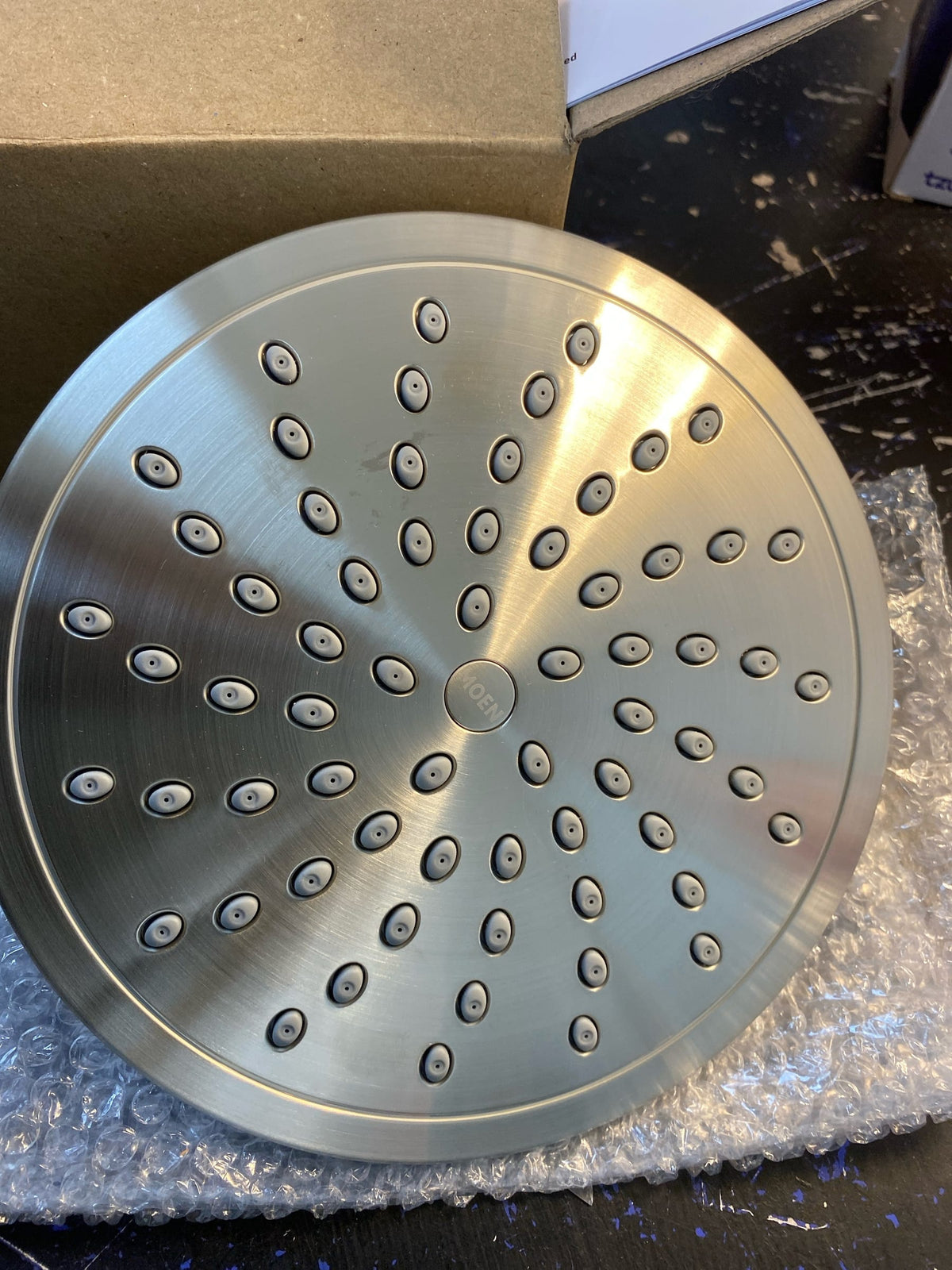 Moen UT2252EPBN Brantford Shower Only Trim Package with 1.75 GPM Single Function Shower Head - Brushed Nickel