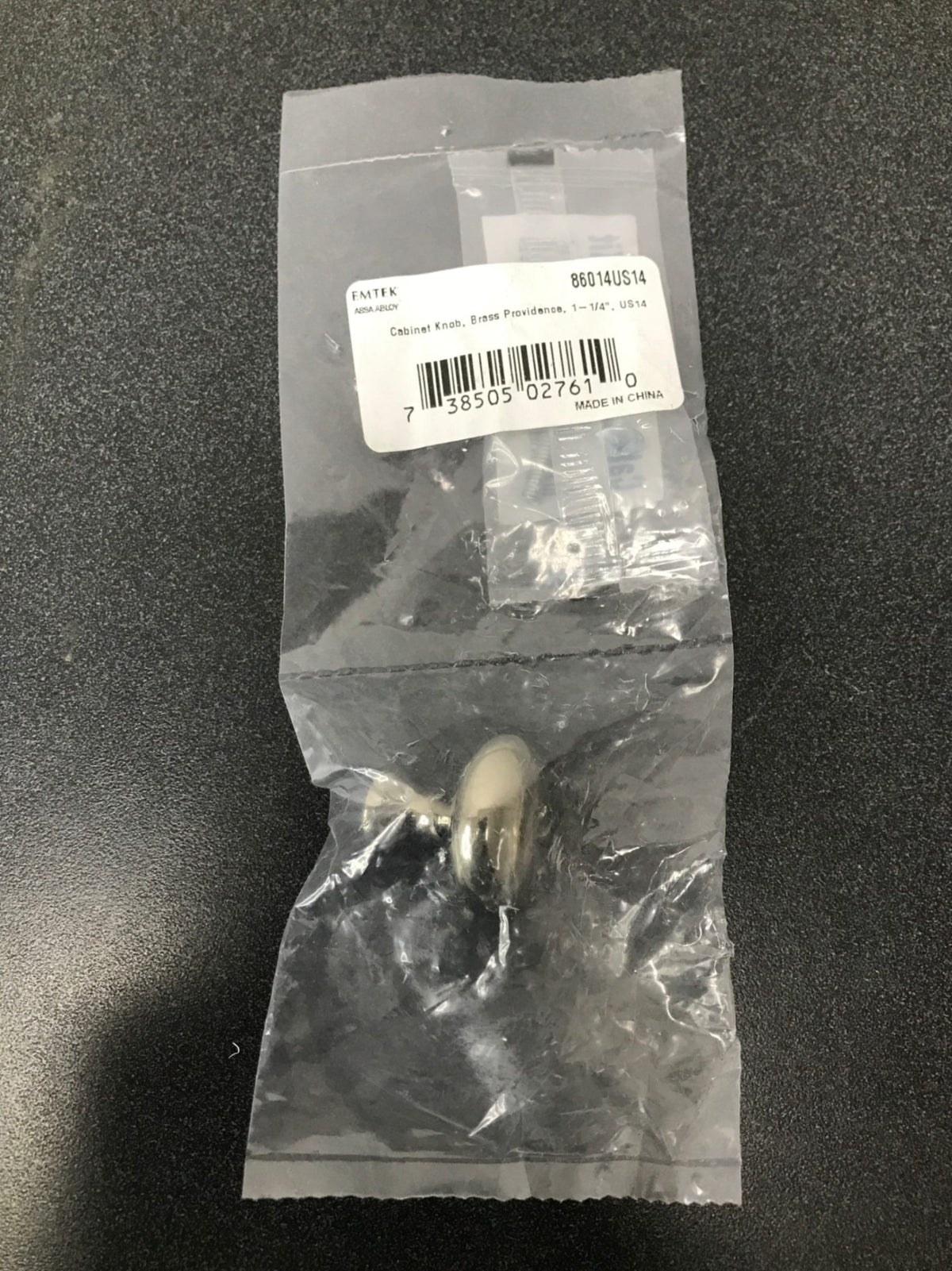 Emtek 86014US14 American Classic 1-1/4 Inch Mushroom Cabinet Knob - Polished Nickel