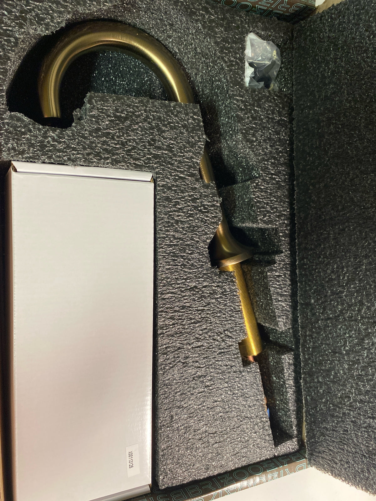 Brizo Odin: Widespread Lavatory Faucet - Less Handles - 65375LF-GLLHP
