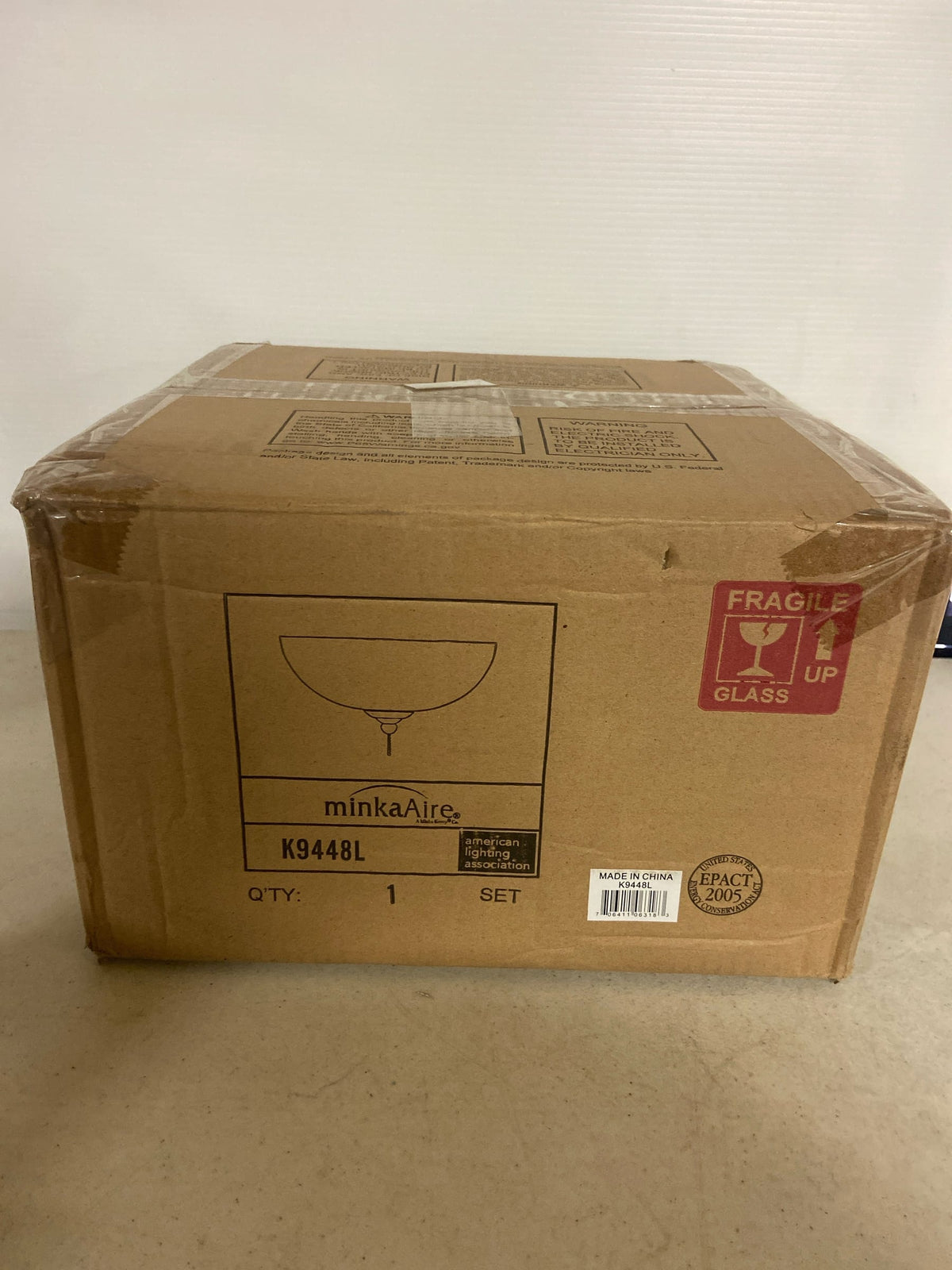 MinkaAire K9448L Universal 2 Light 11" Wide Light Kit with LED Bulbs Included - Etched Swirl