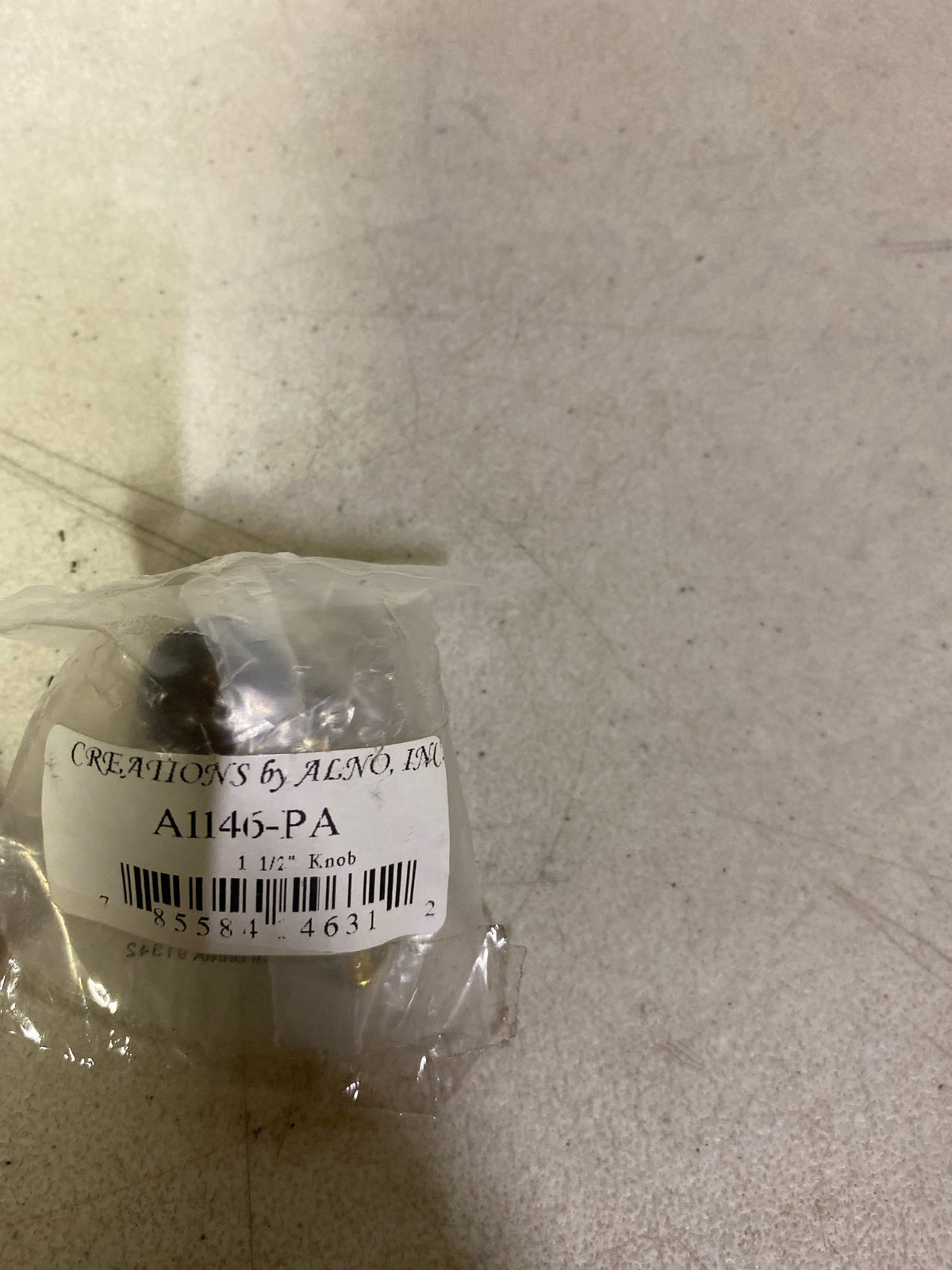 Alno A1146-PA Traditional Knobs, Polished Antique, 1-1/2"