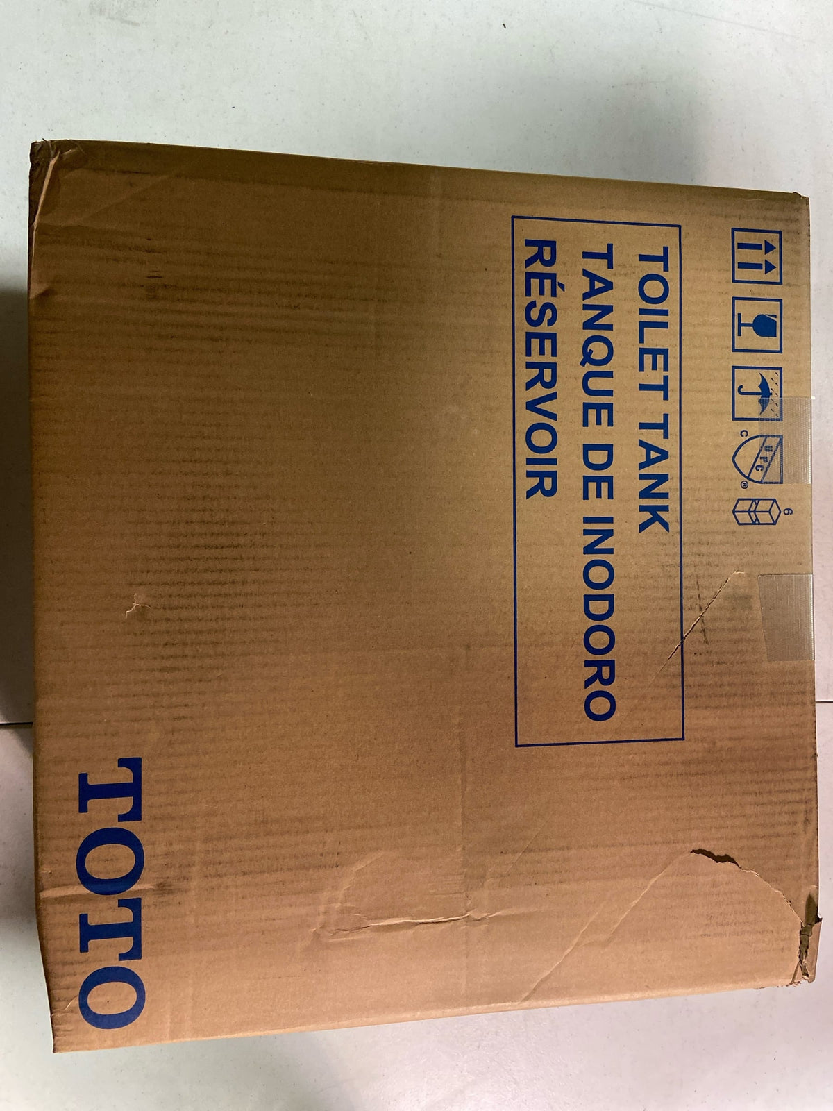 TOTO ST776EA#01 Drake 1.28 GPF Toilet Tank Only - Less Seat - Cotton