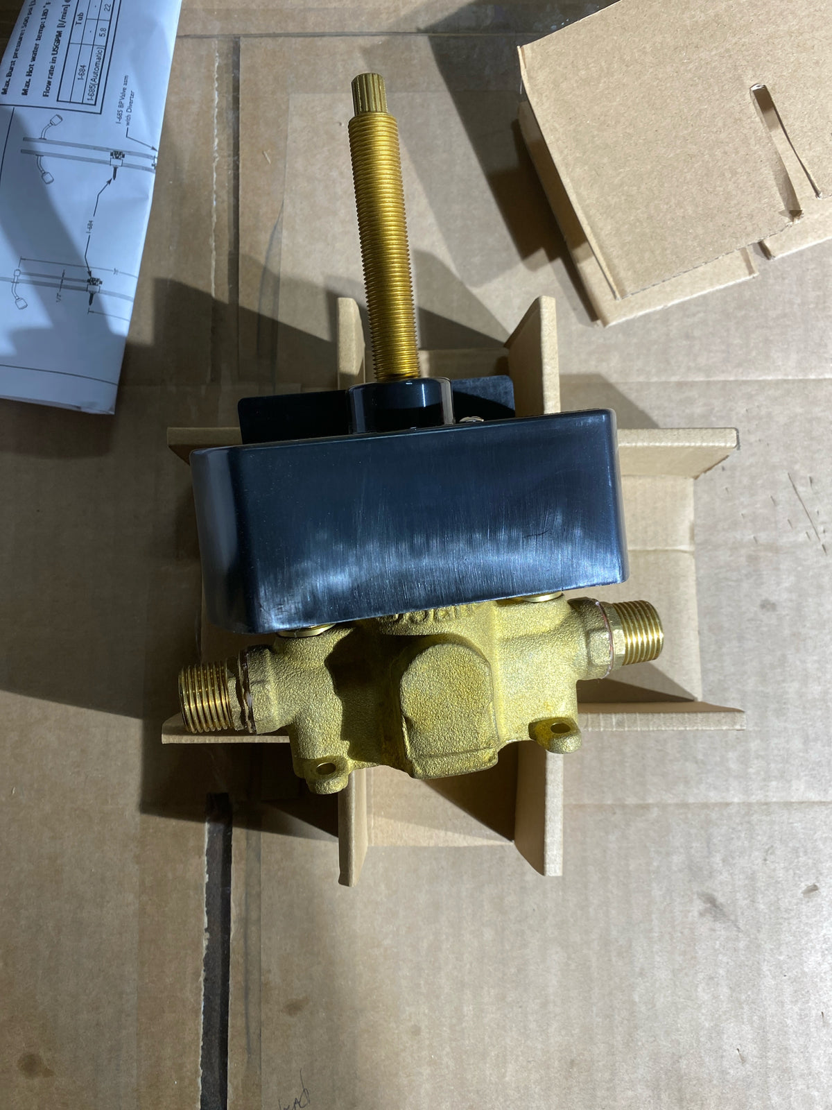 Newport Brass 1-684 Universal Pressure Balanced Shower Valve with Service Stops - N/A