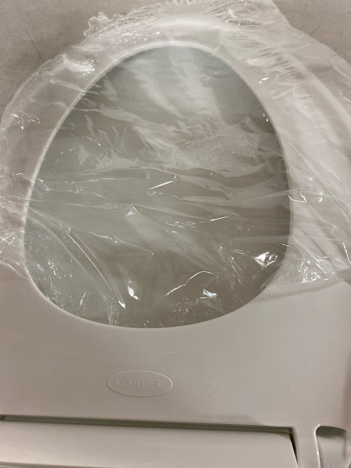 Kohler K-20110-0 Brevia Elongated Quiet Close Toilet Seat and Lid - White