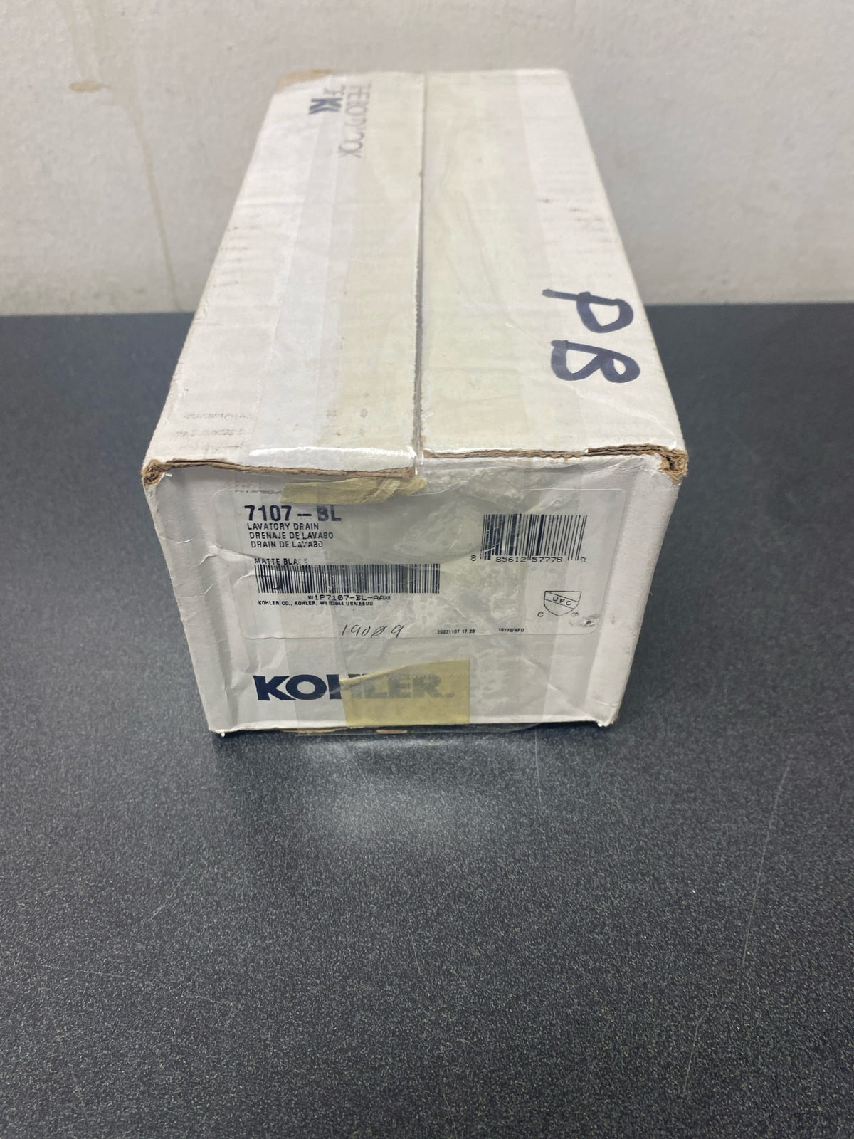 Kohler 7107-BL Drain, Matte Black