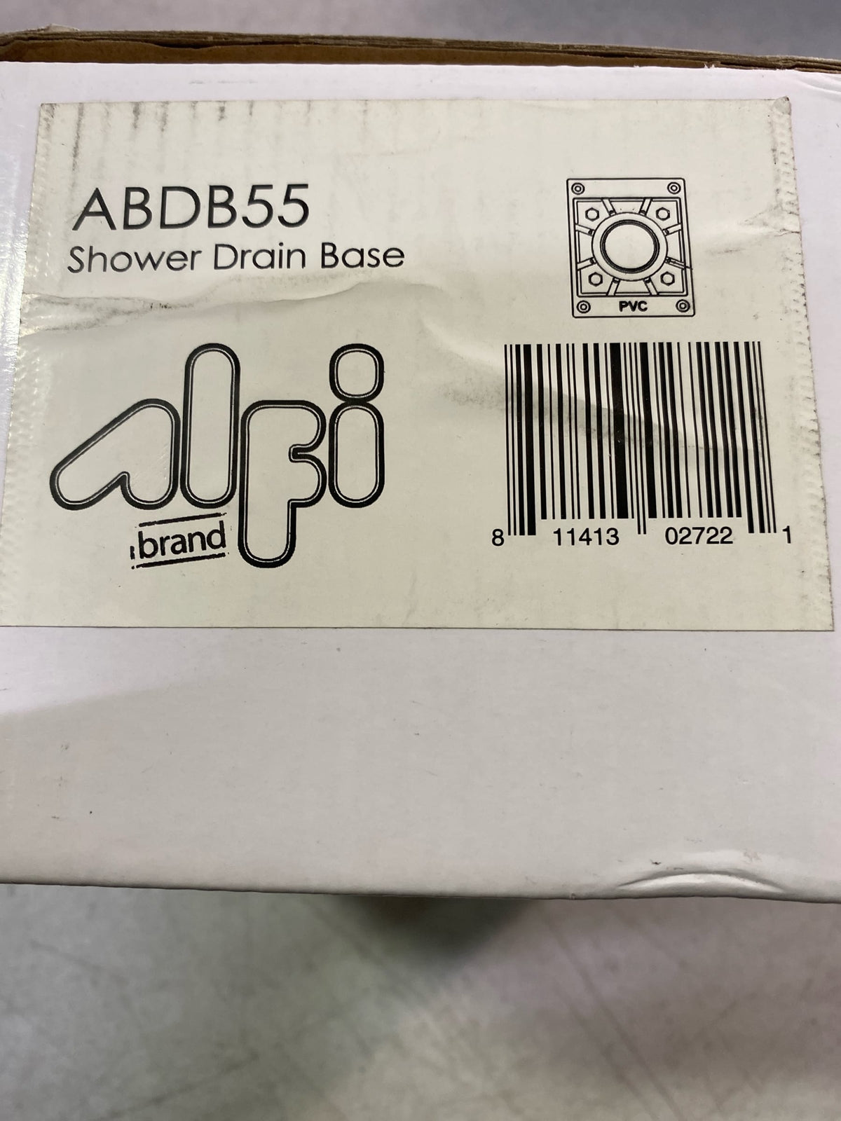 Alfi brand ABDB55 5.63 in. Linear Shower Drain in PVC