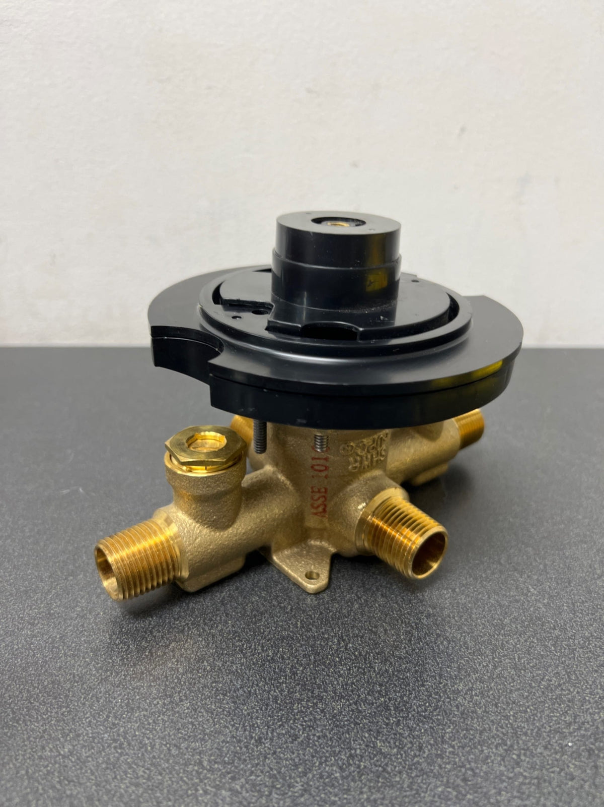Pfister 0X8-340A 1/2 Inch Mixing Rough In Valve with Service Stops - N/A