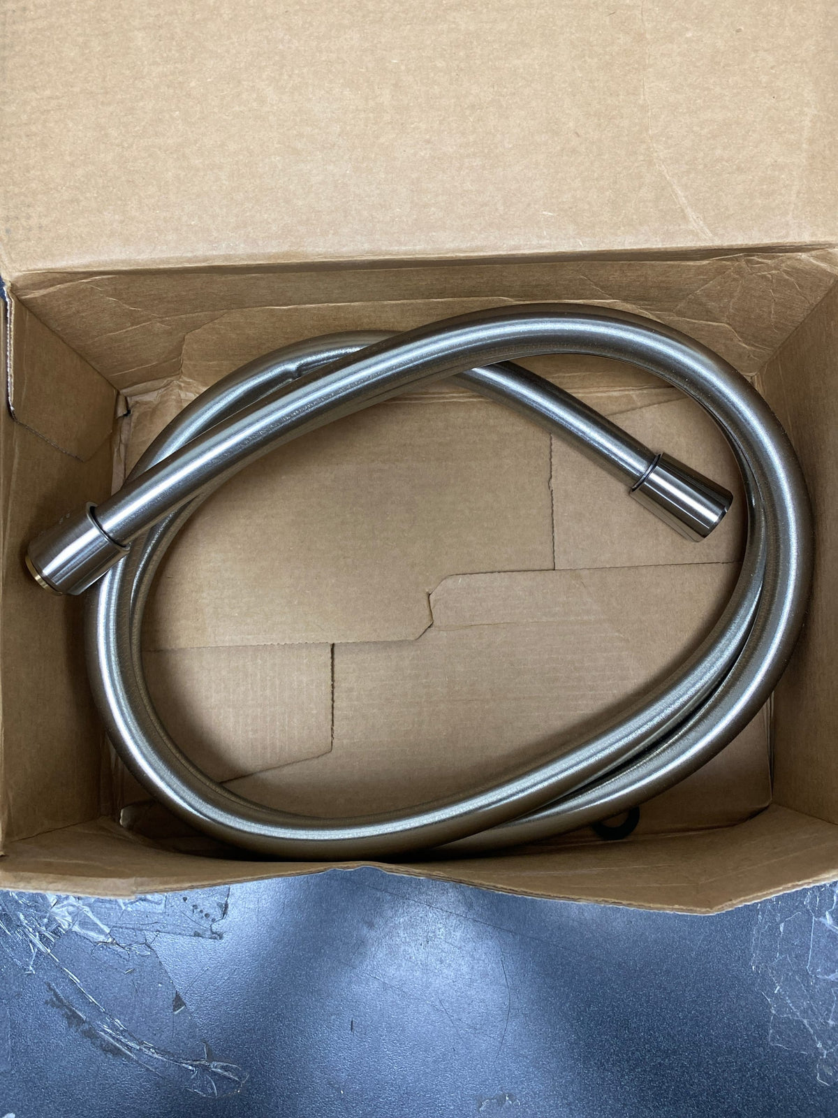Hansgrohe 28276823 Techniflex 63" Hand Shower Hose with 1/2" Connections - Brushed Nickel