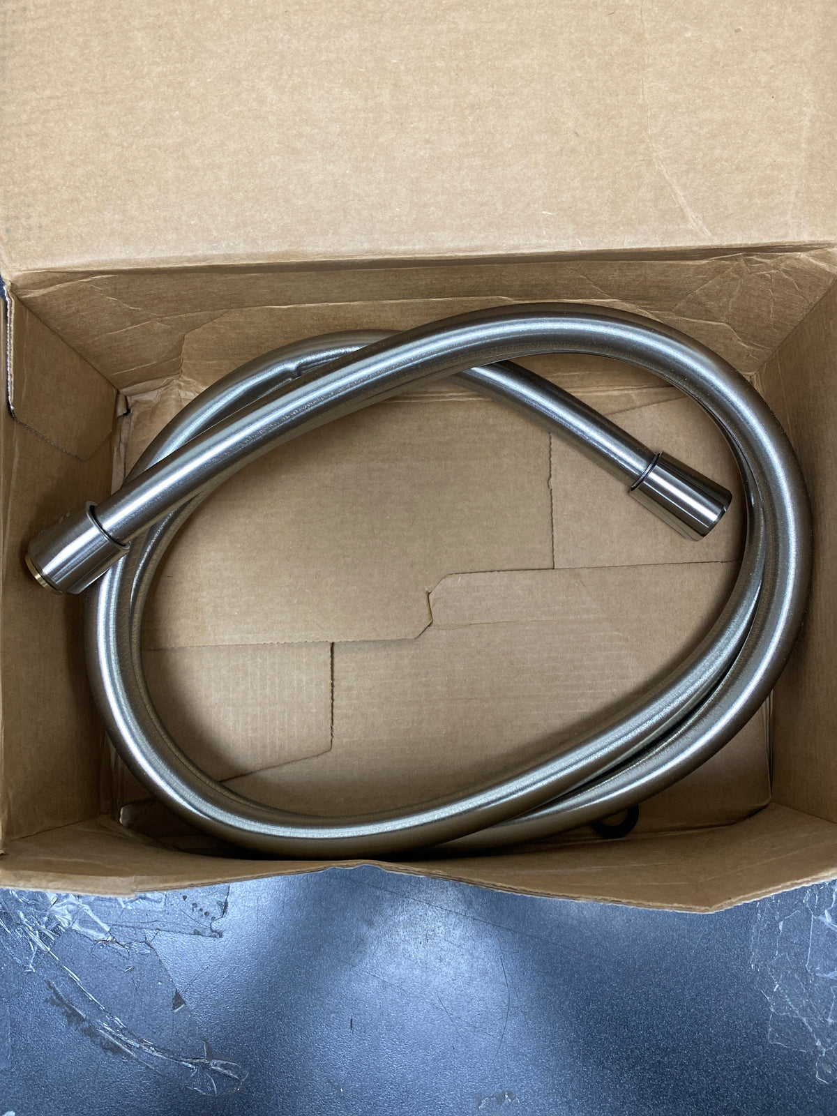 Hansgrohe 28276823 Techniflex 63" Hand Shower Hose with 1/2" Connections - Brushed Nickel