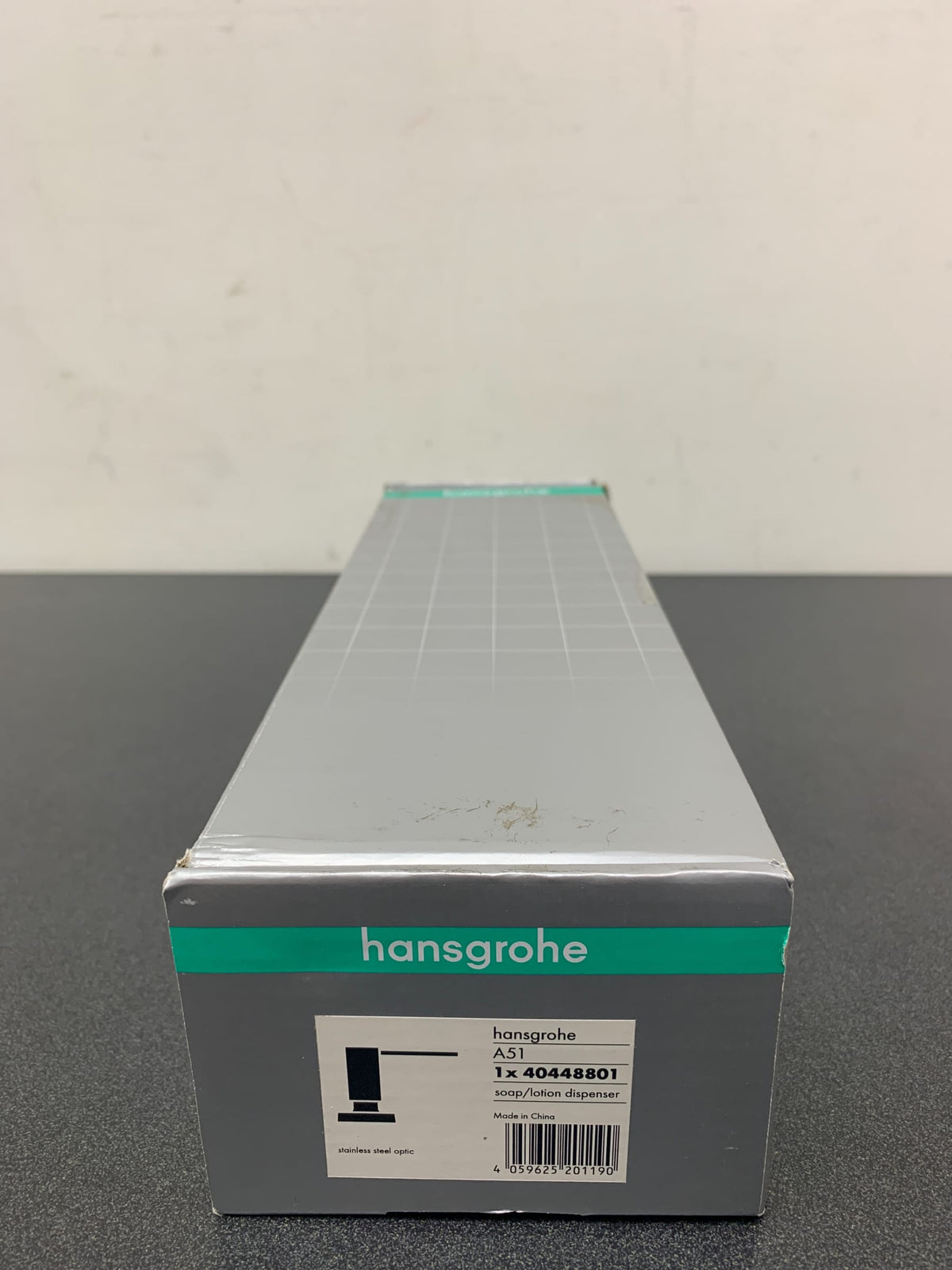 Hansgrohe 40448801 Deck Mounted Soap Dispenser with 16 oz Capacity - Steel Optic
