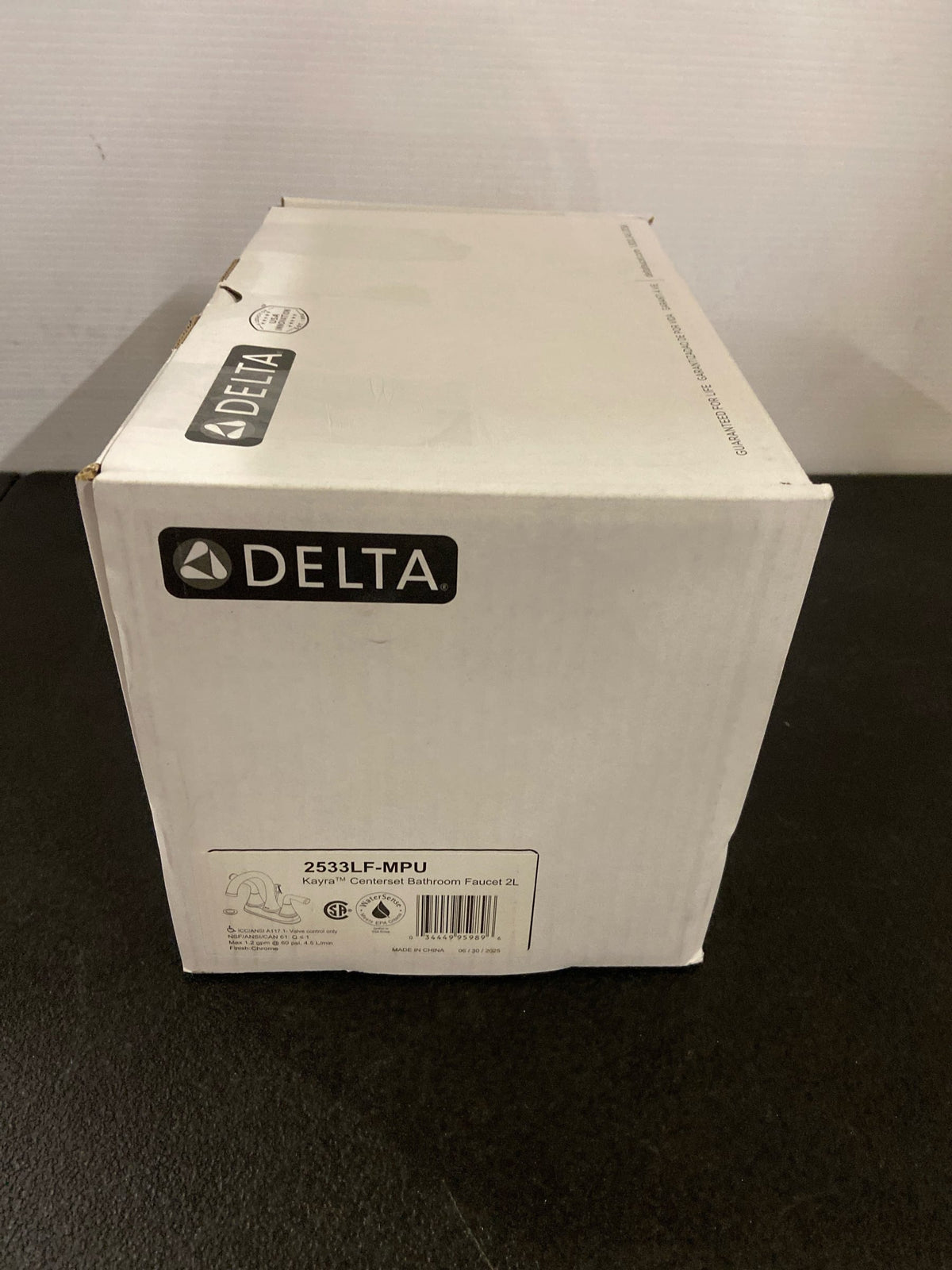 Delta 2533LF-MPU Delta 2533LF-MPU Kayra Centerset Bathroom Faucet