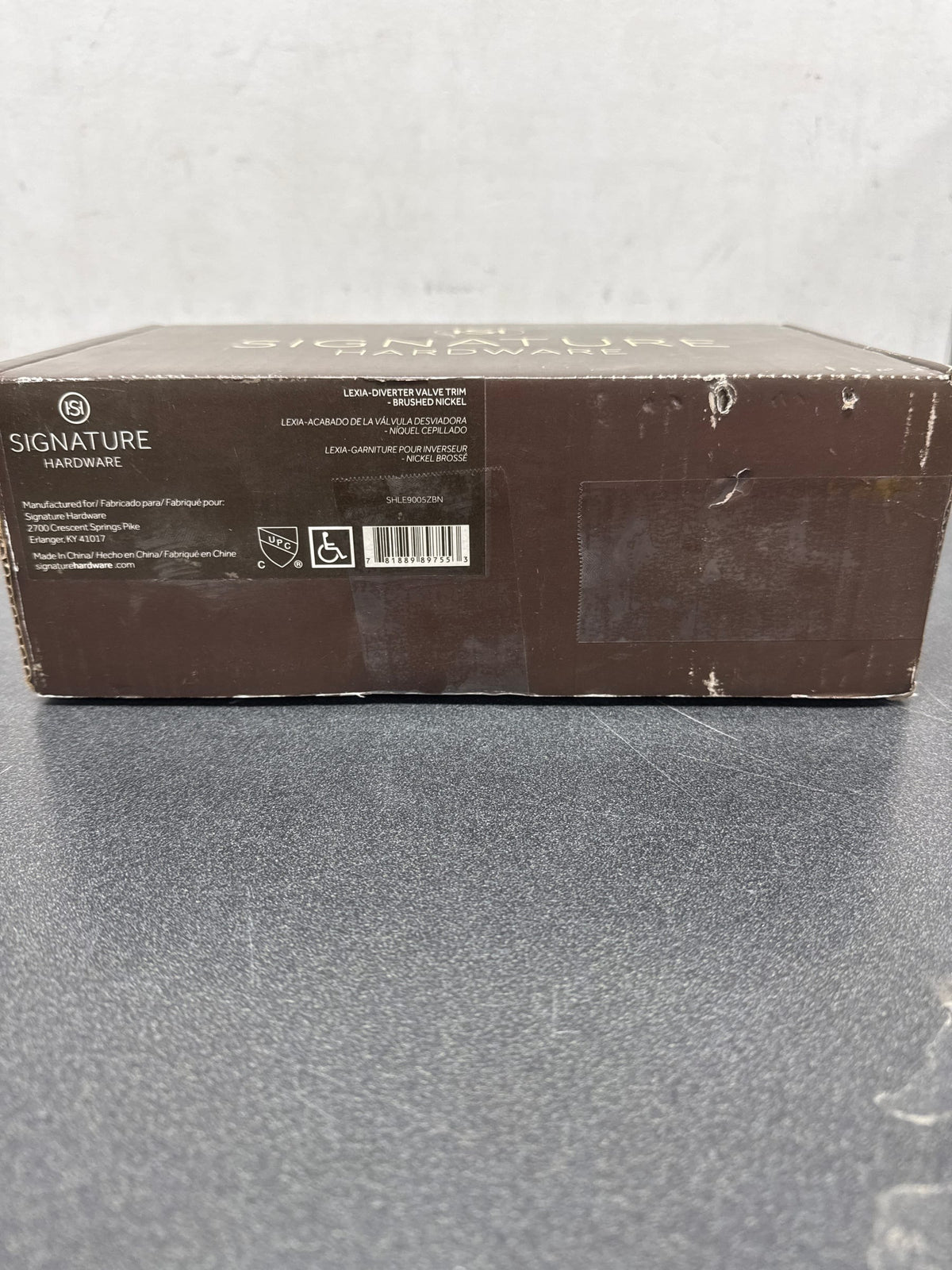 Signature Hardware 483862 Lexia 6 Function Diverter Valve Trim - Less Valve - Brushed Nickel