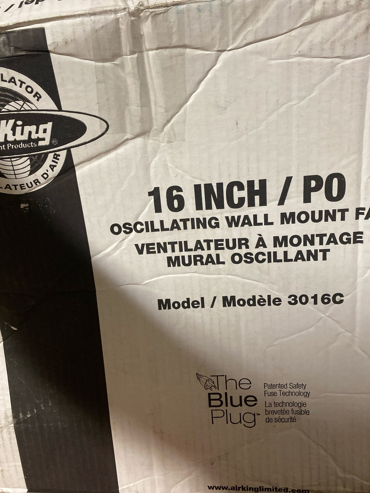 Air King 9016 16" 1710 CFM 3-Speed Commercial Grade Oscillating