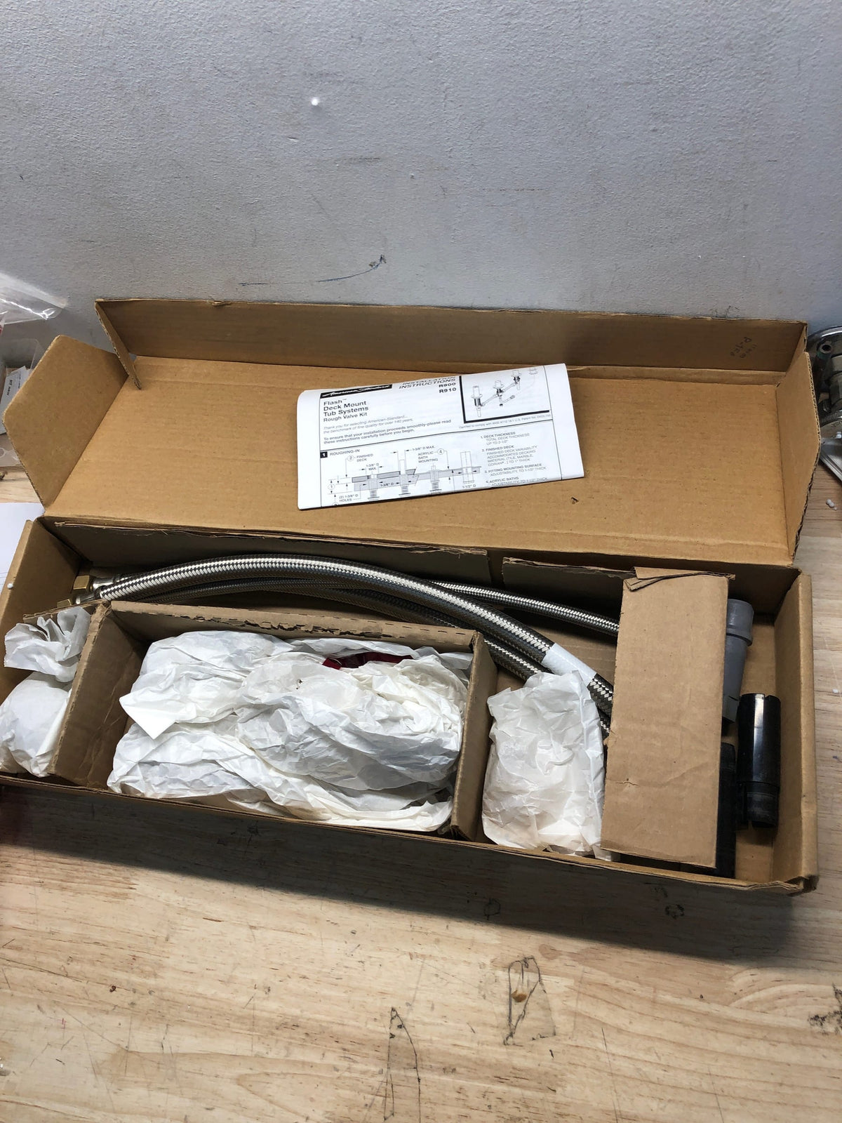 American Standard Flash Bathtub Filler Rough-In Valve with Personal Shower