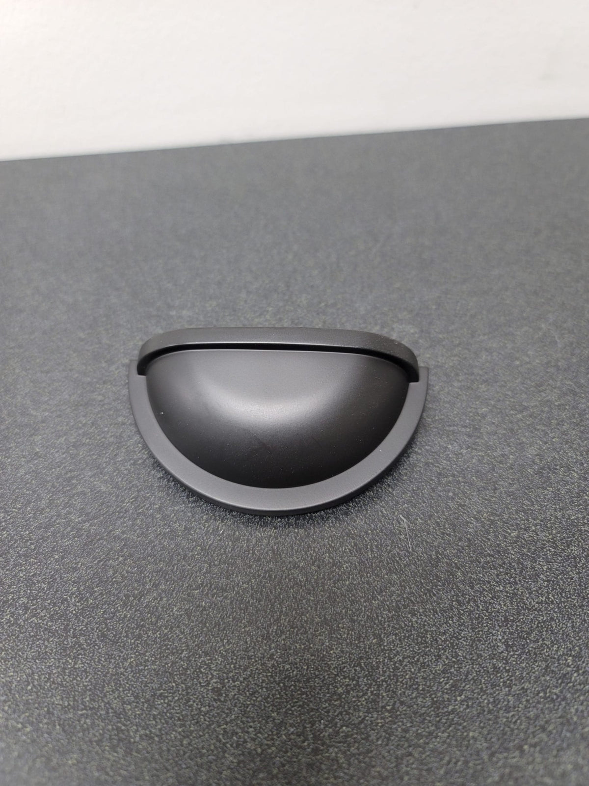 Amerock BP53010FB Cup Pulls 3 Inch Center to Center Cup Cabinet Pull - Matte Black