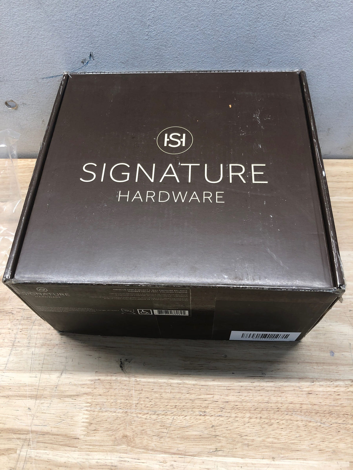 Signature Hardware SHHB8040CP Hibiscus Simple Select 2-Way Pressure Balance Shower Valve - Valve Not Included - Chrome