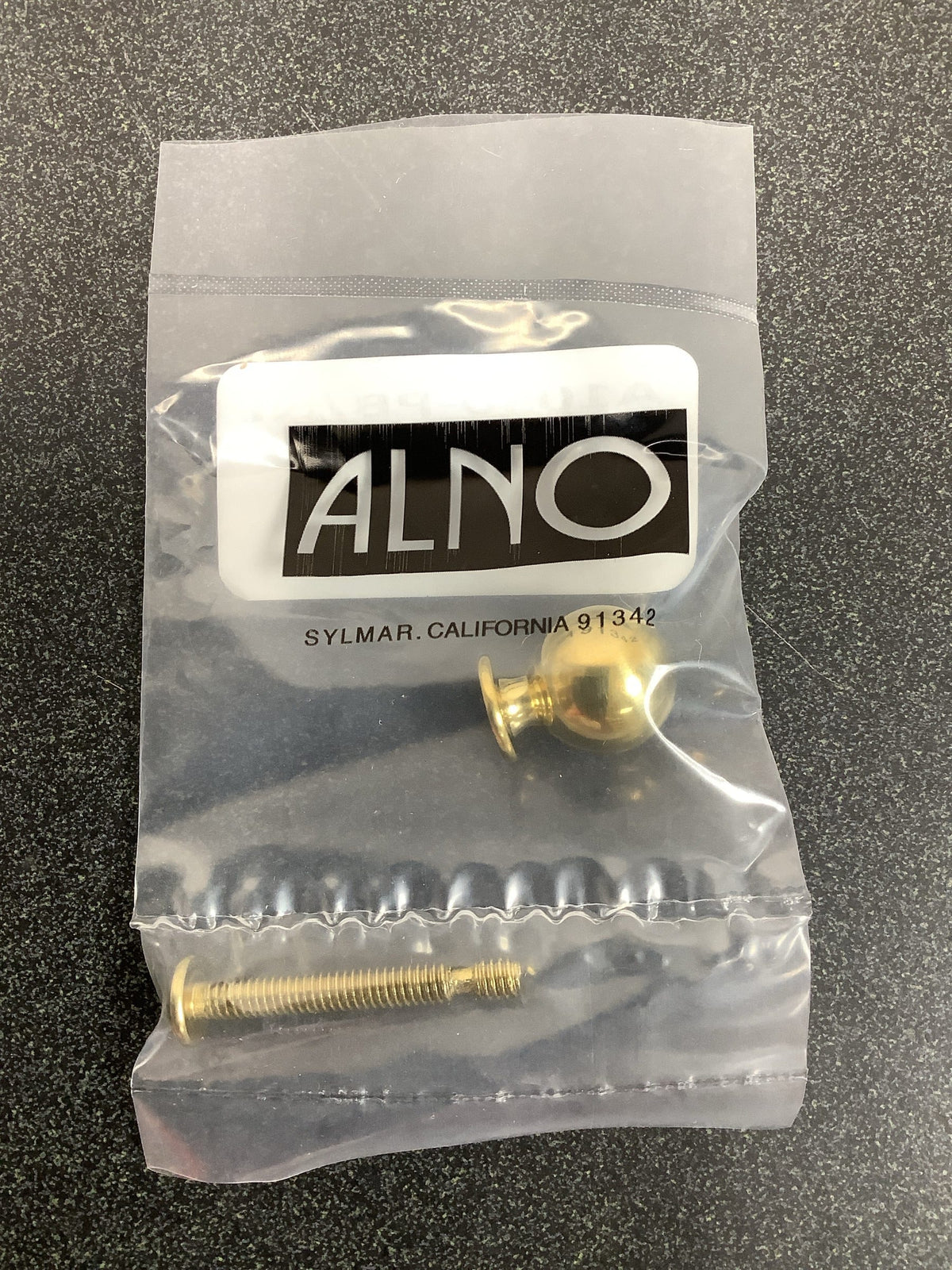 Alno A1030-PB/NL Knobs 5/8 Inch Round Sphere Solid Brass Ball Cabinet Knob / Ball Drawer Knob - Unlacquered Brass