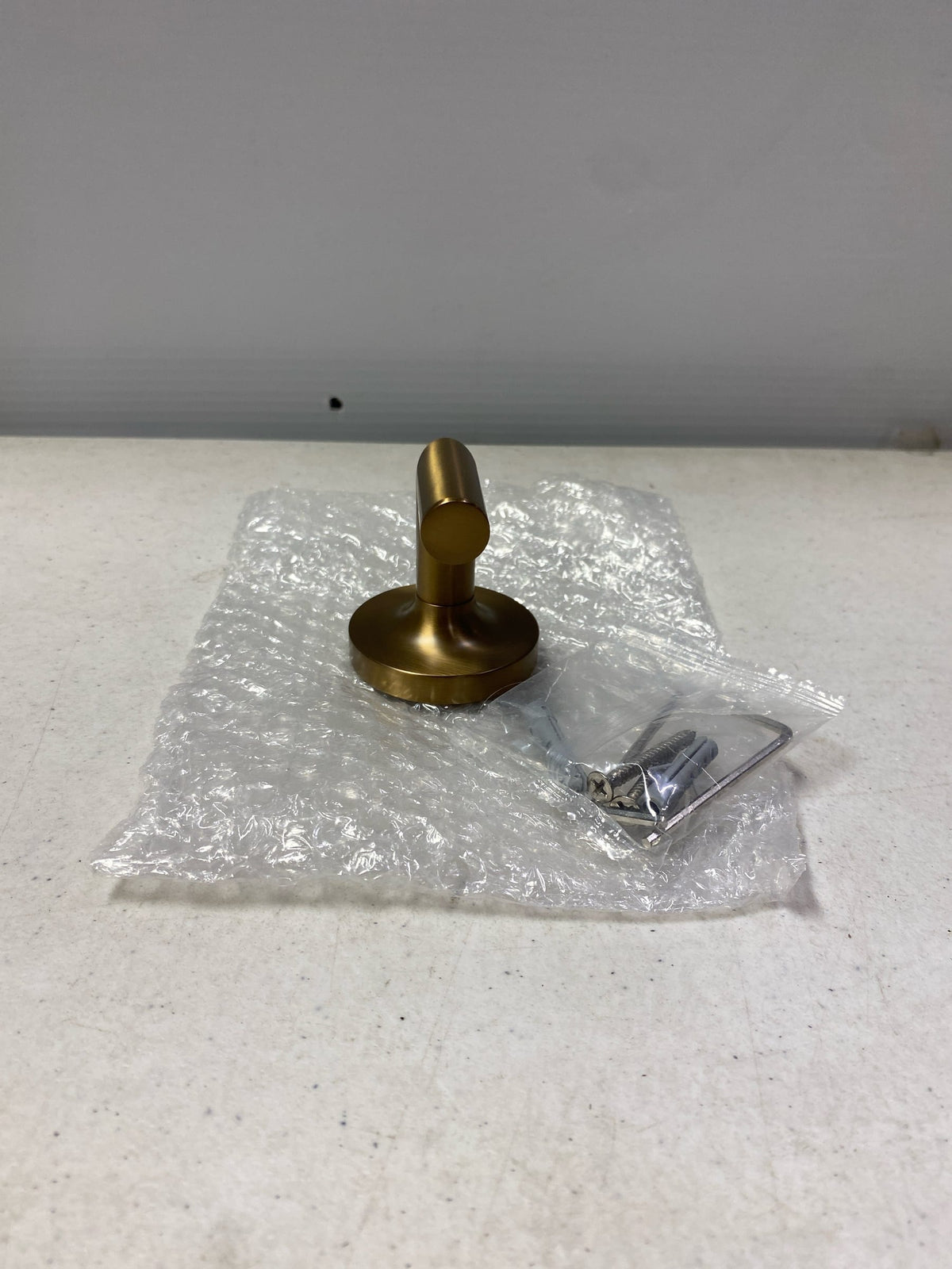 ICO Bath V70219 Volkano Glow Single Robe Hook - PVD Brushed Bronze