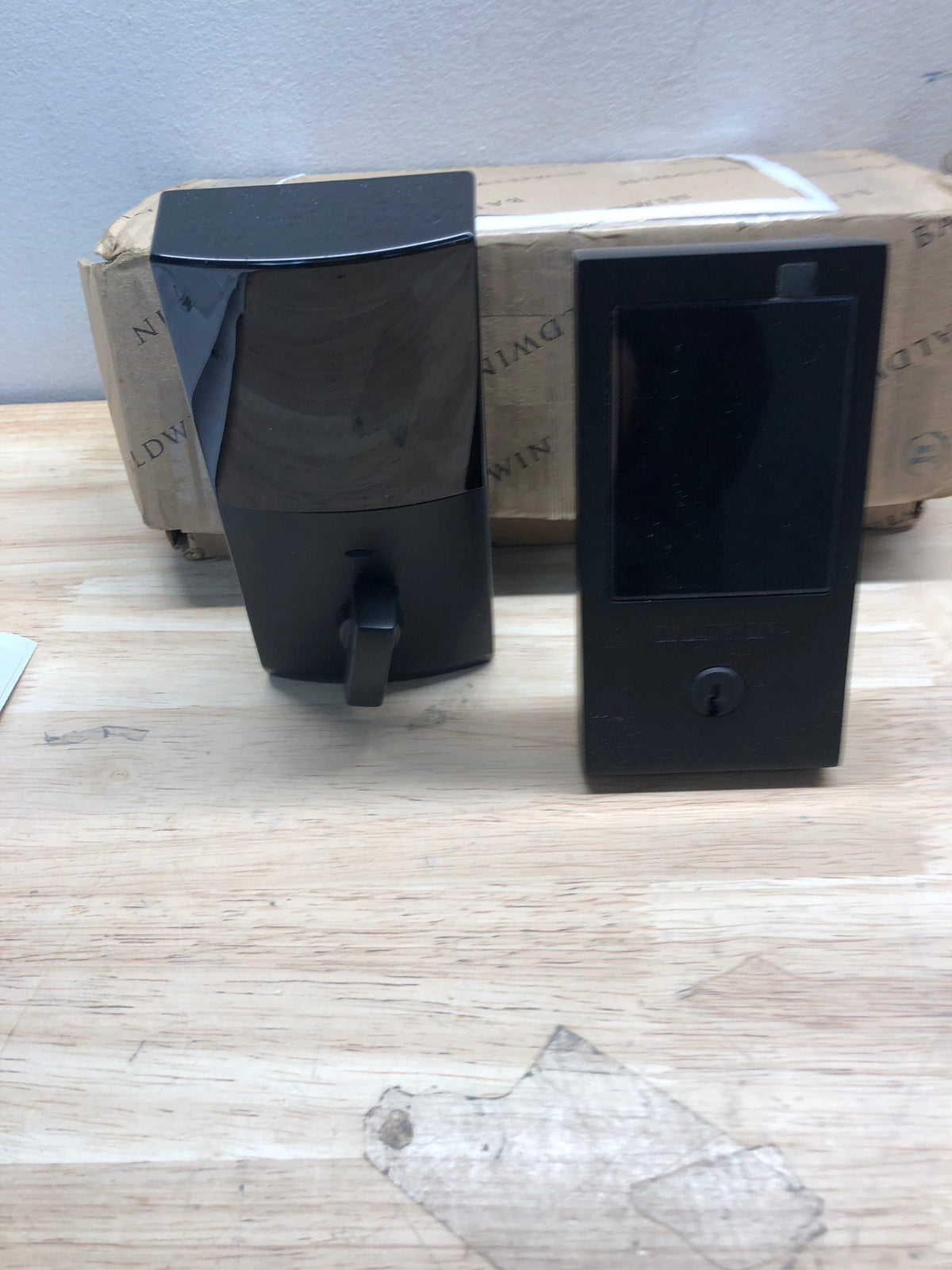 Baldwin 8225190 Touchscreen Minneapolis Standalone Deadbolt - Satin Black