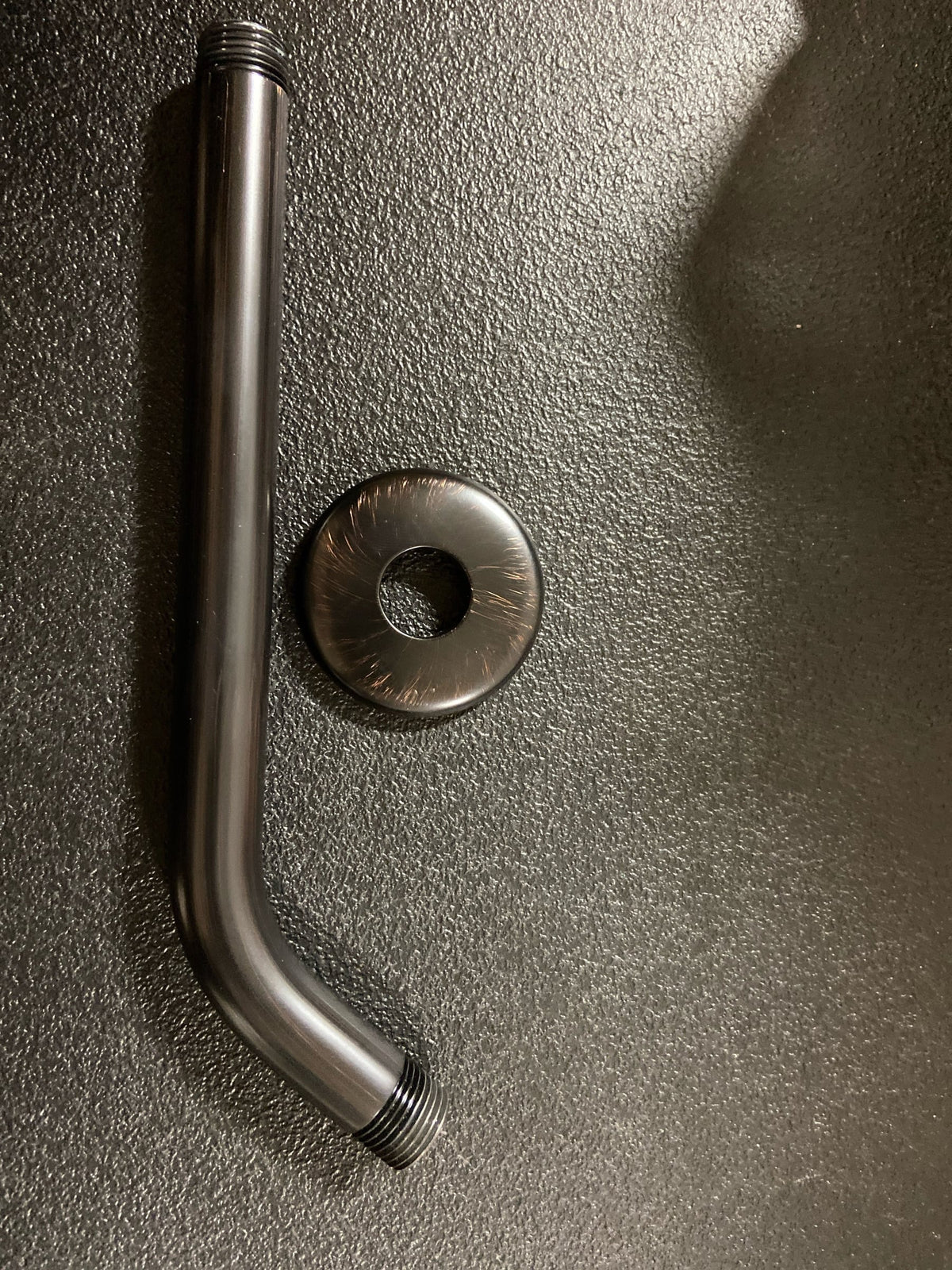 Hansgrohe 04186923 Standard 9" Shower Arm with Escutcheon Plate and 1/2" Male Inlet - Rubbed Bronze
