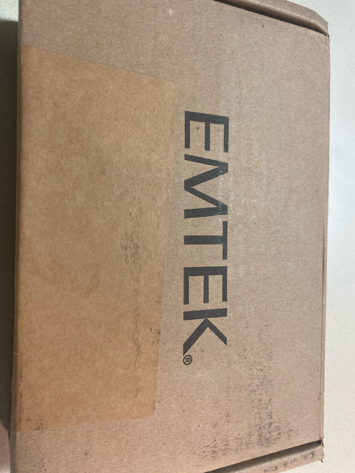 Emtek 2155US4 Narrow Modern Rectangular 7-1/4" Tall Privacy Pocket Door Lock - Satin Brass