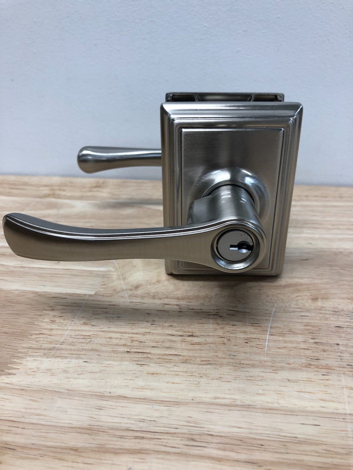 Schlage F51A F Series Avila 619 ADD Addison Deco Rose Entry Door Lock Satin Nickel