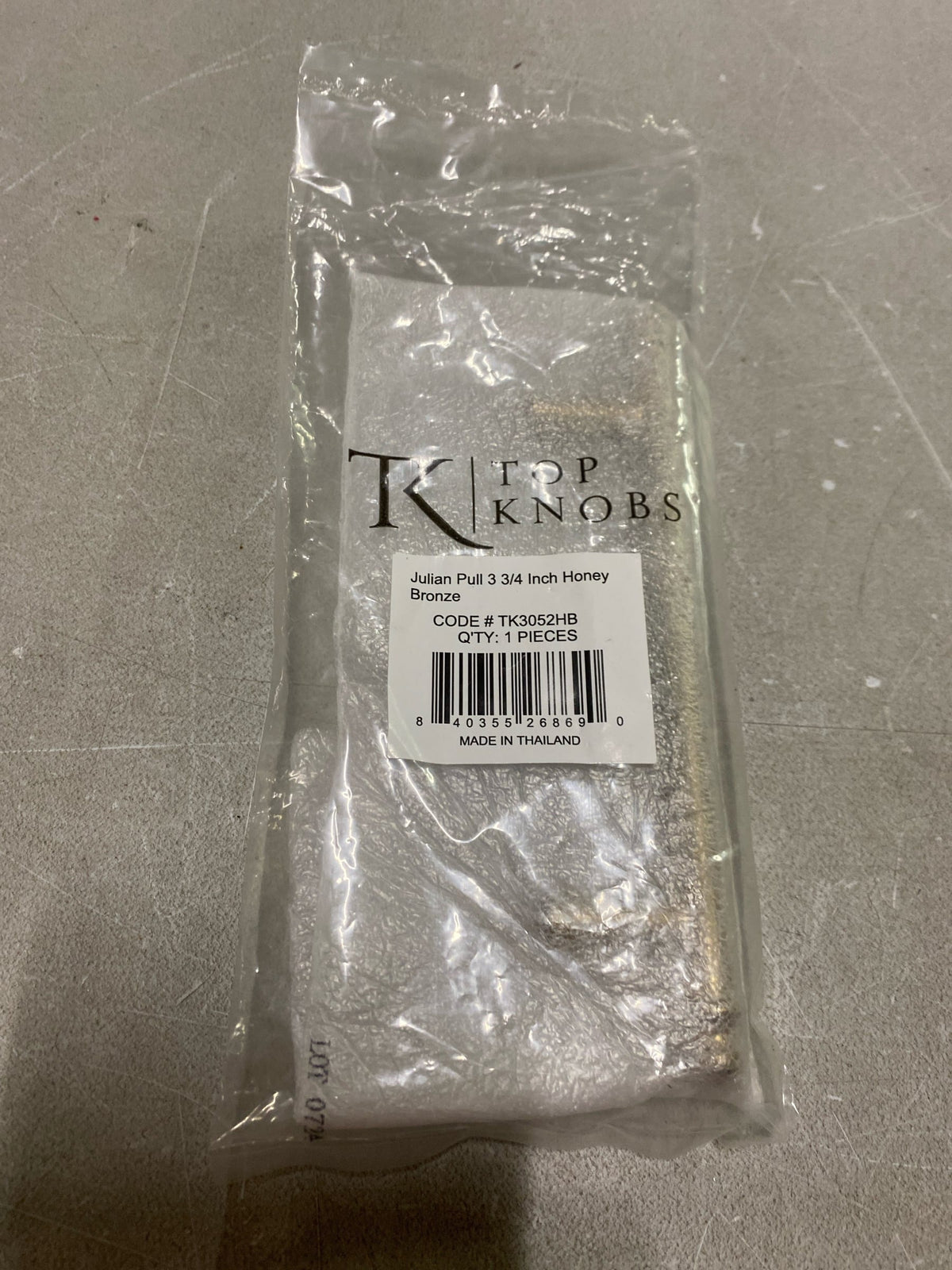 Top Knobs TK3052HB TK3052 Julian 3-3/4 Inch Center to Center Bar Cabinet Pull