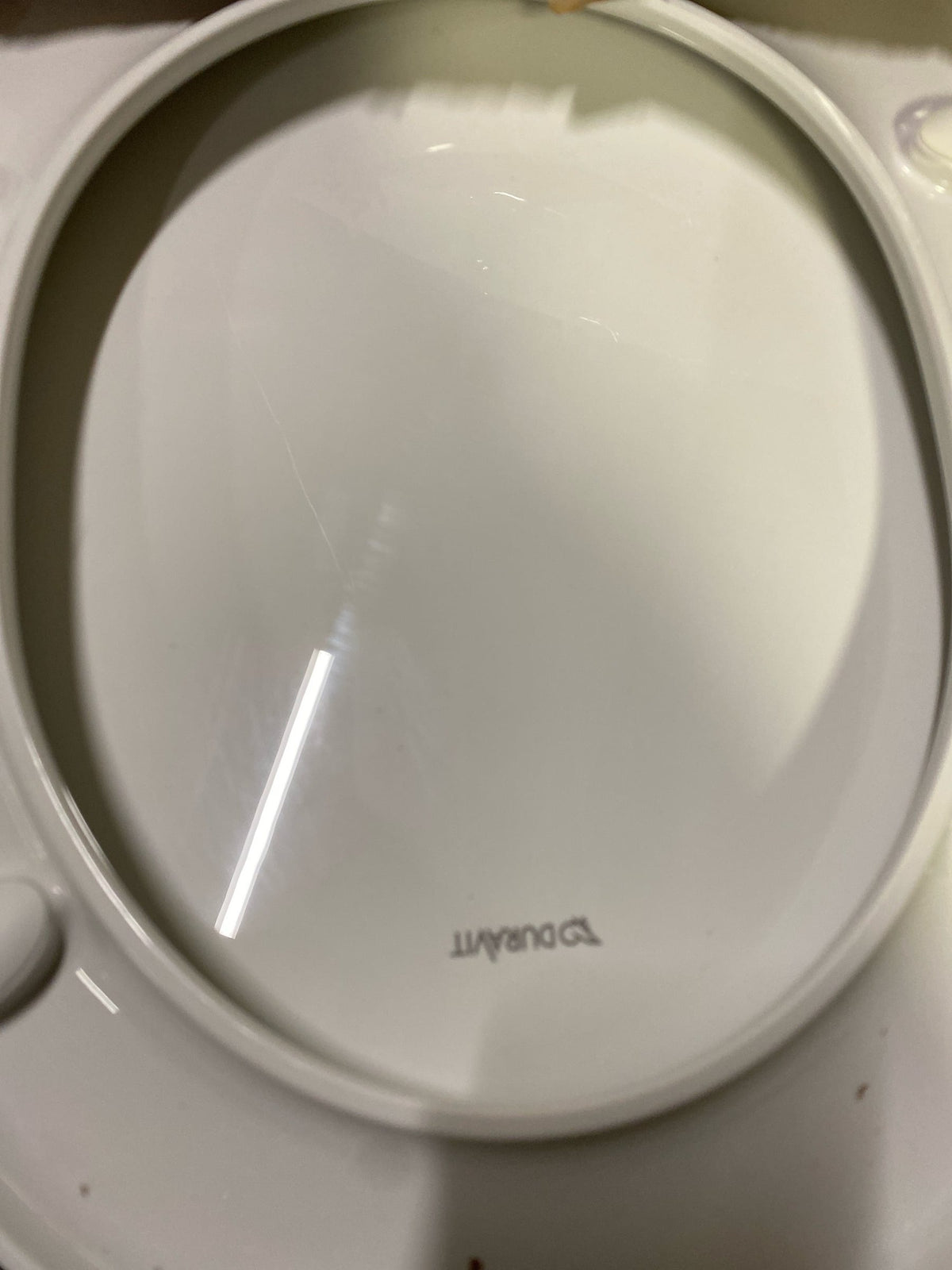Duravit 0025290000 DuraStyle Elongated Closed-Front Toilet Seat with Soft Close - White