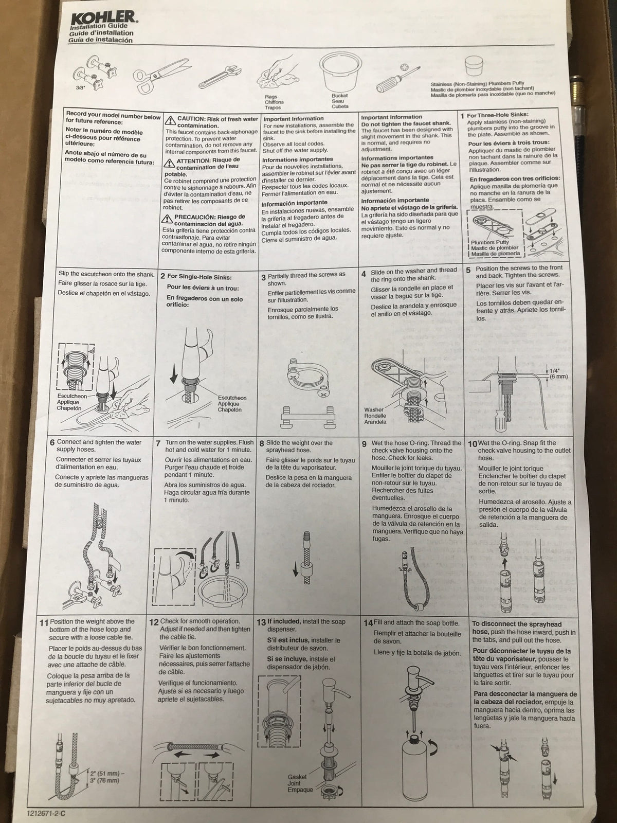 Kohler K-560-VS Bellera Pull-Down Kitchen Faucet with DockNetik Secure Docking System and Pull-Down 3-Function Sprayhead Featuring Sweep Spray Technology - Vibrant Stainless