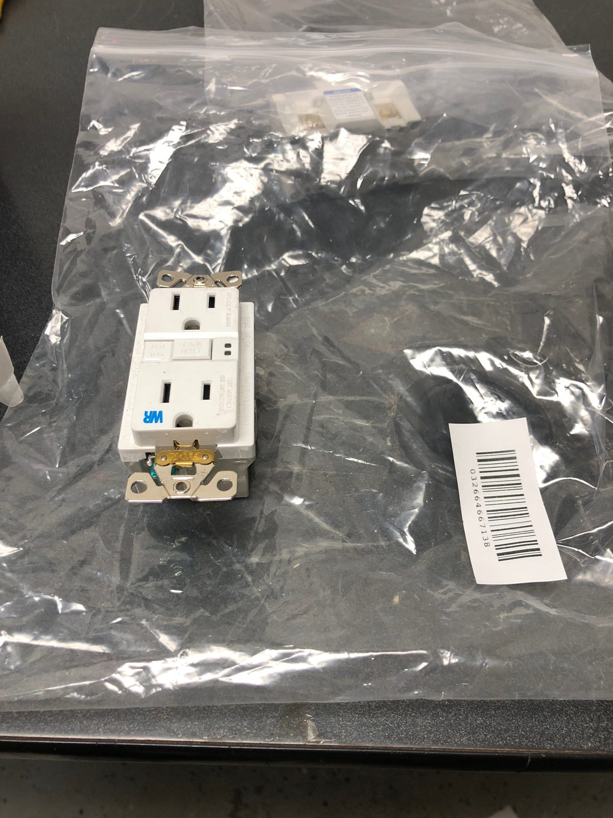 EATON Wiring WRVGF15W 15 Amp 125V Duplex GFCI Receptacle, White