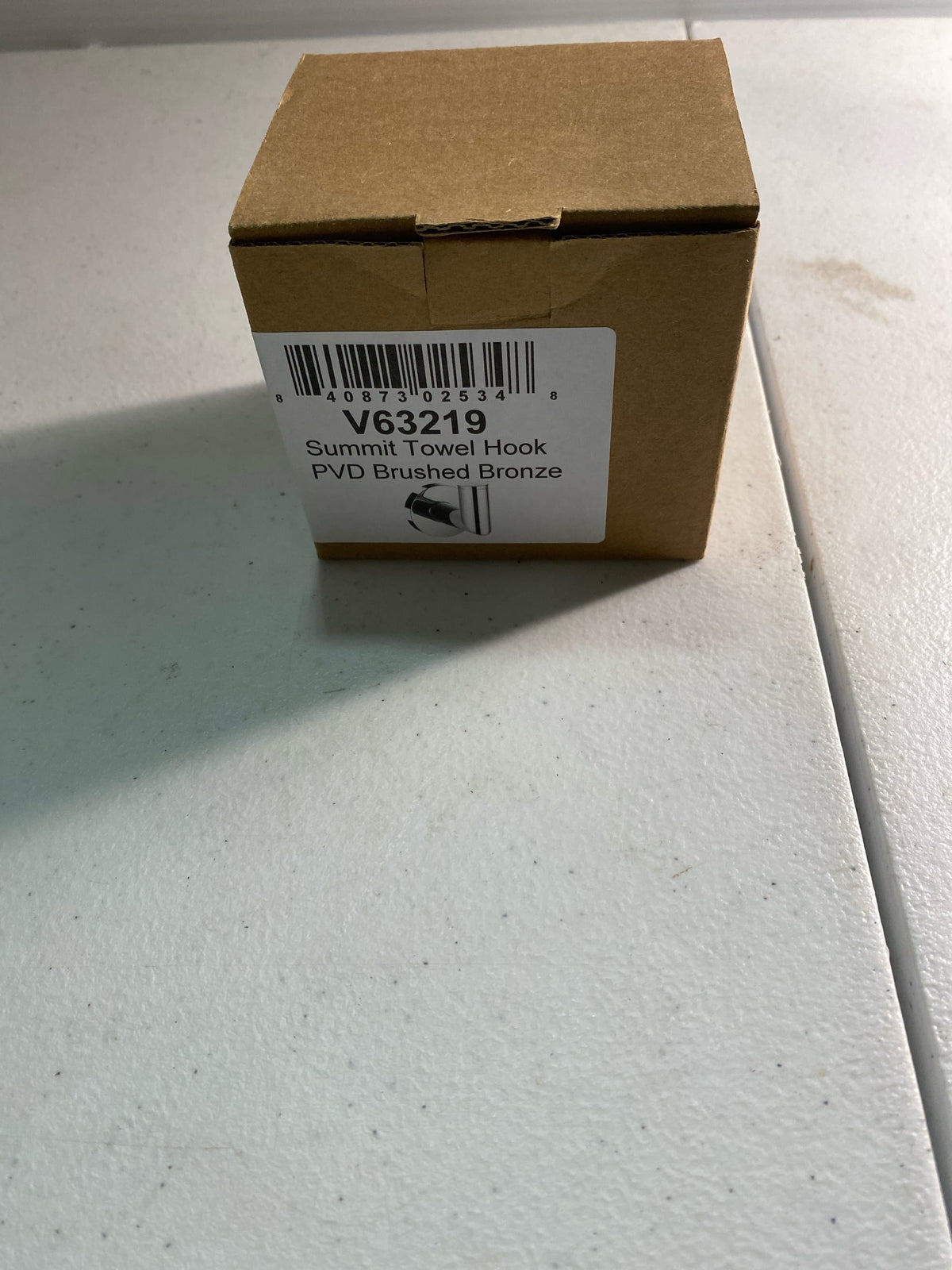 ICO Bath V63219 Volkano Summit Single Robe Hook - PVD Brushed Bronze