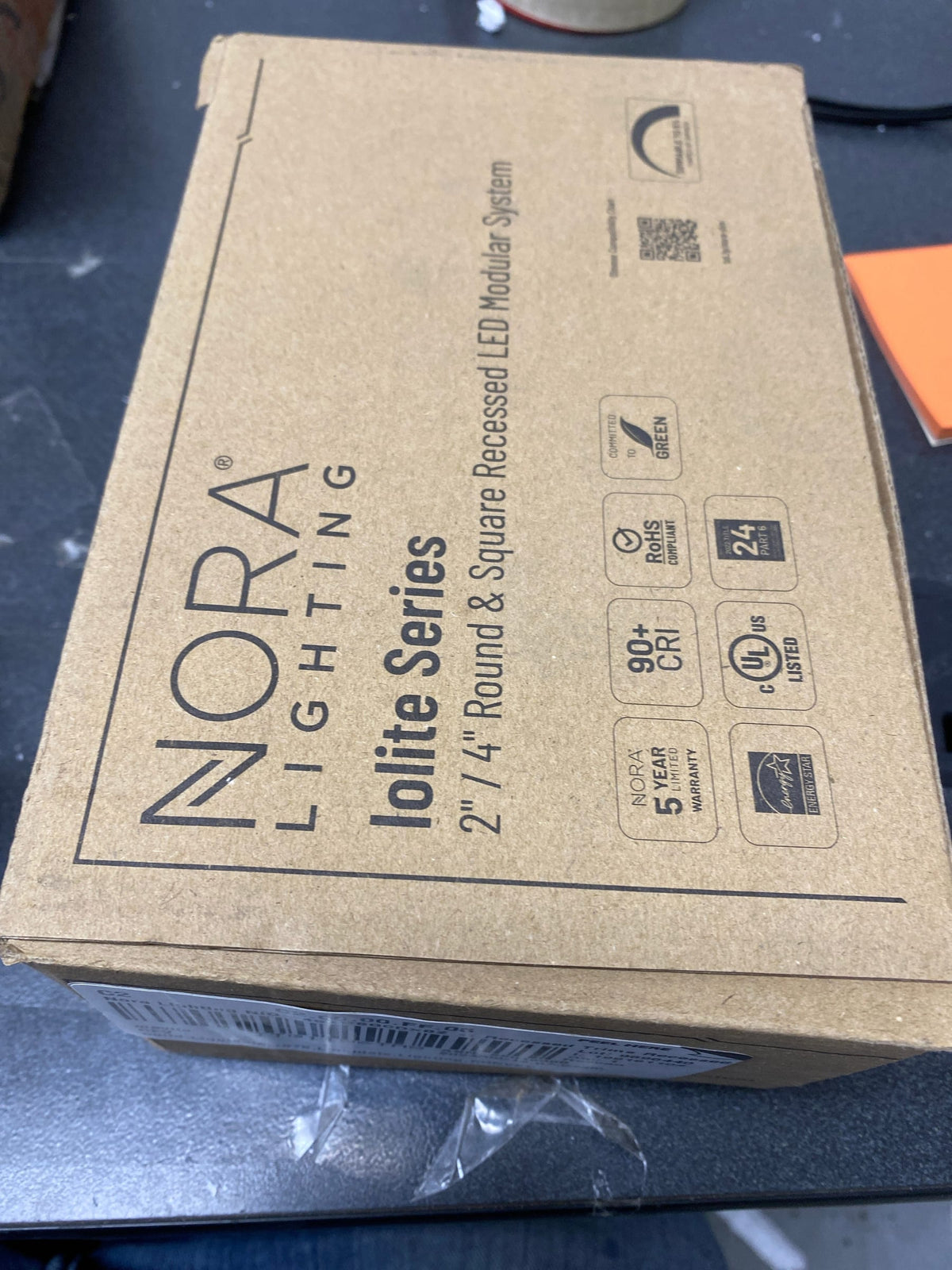 Nora Lighting NIO-4SNDSQCDXBZ Recessed Light Bronze/Bronze