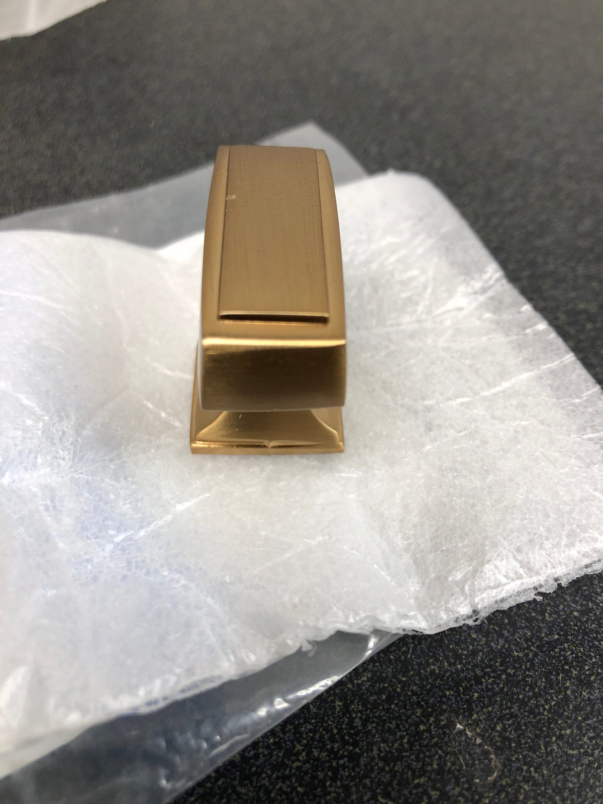 Amerock BP535342CZ Mulholland 1-1/2 Inch Rectangular Cabinet Knob - Champagne Bronze